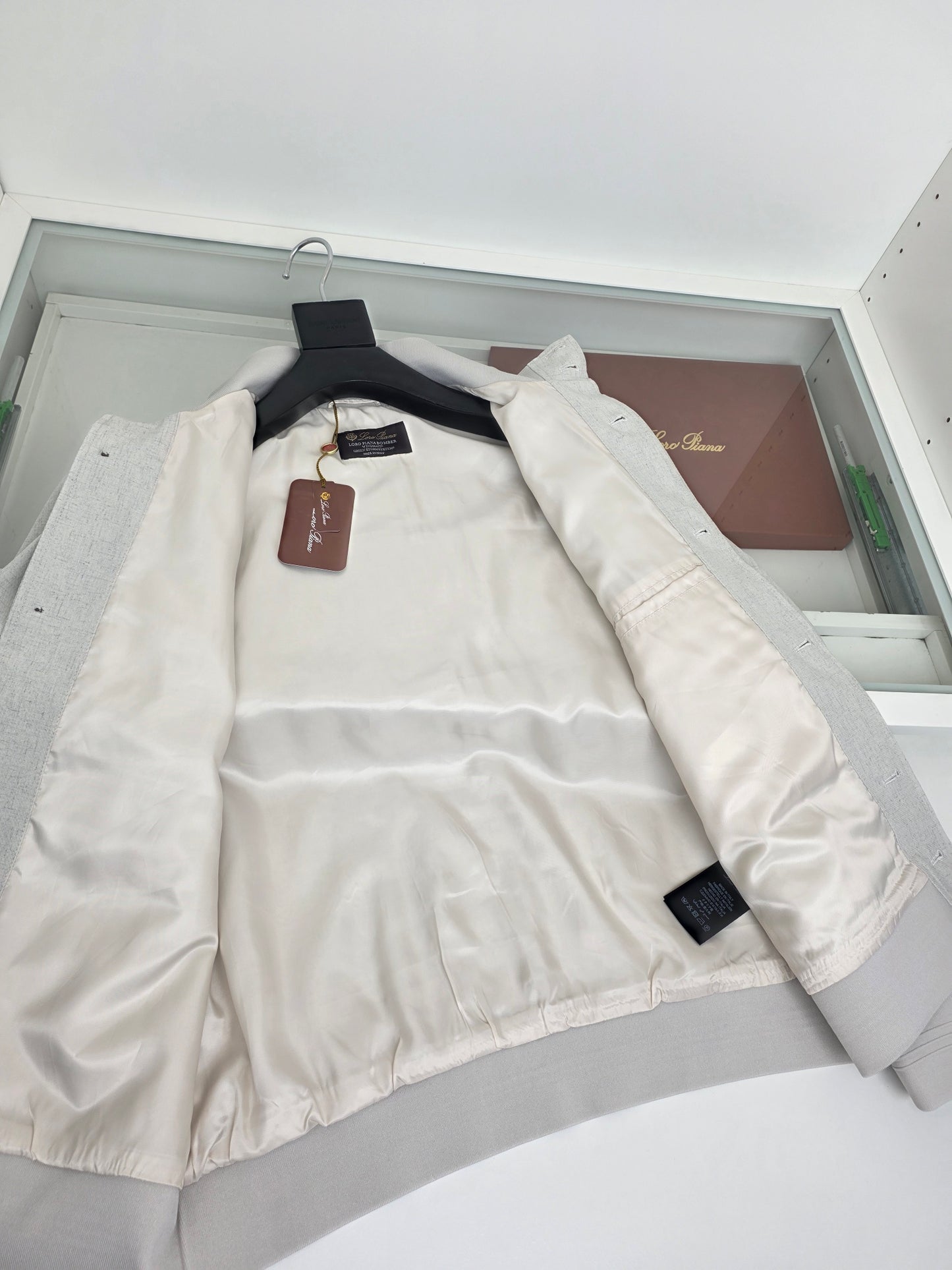 Grey, Black and Light grey Jacket - FashionHype.xyz