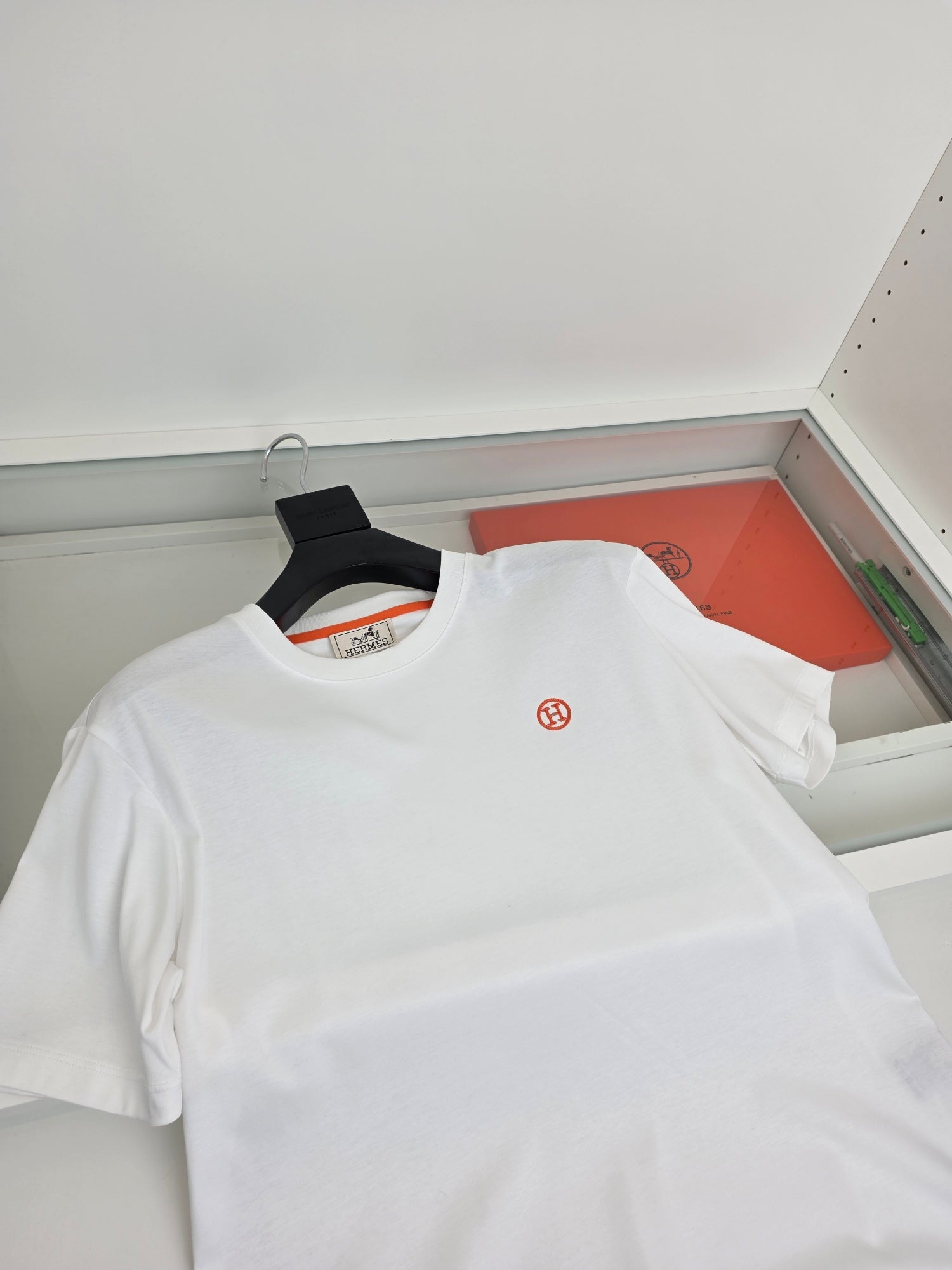 White, Grey and Black T-Shirt - FashionHype.xyz