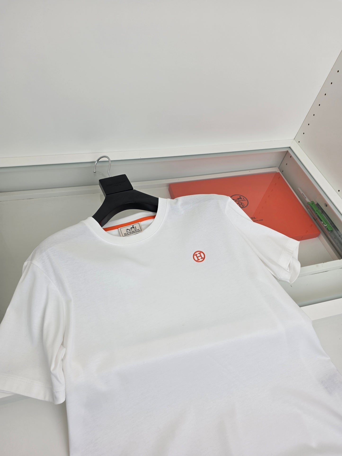 White, Grey and Black T-Shirt - FashionHype.xyz