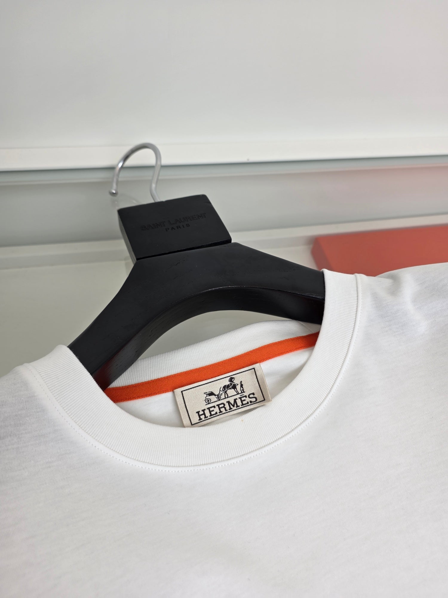 White, Grey and Black T-Shirt - FashionHype.xyz