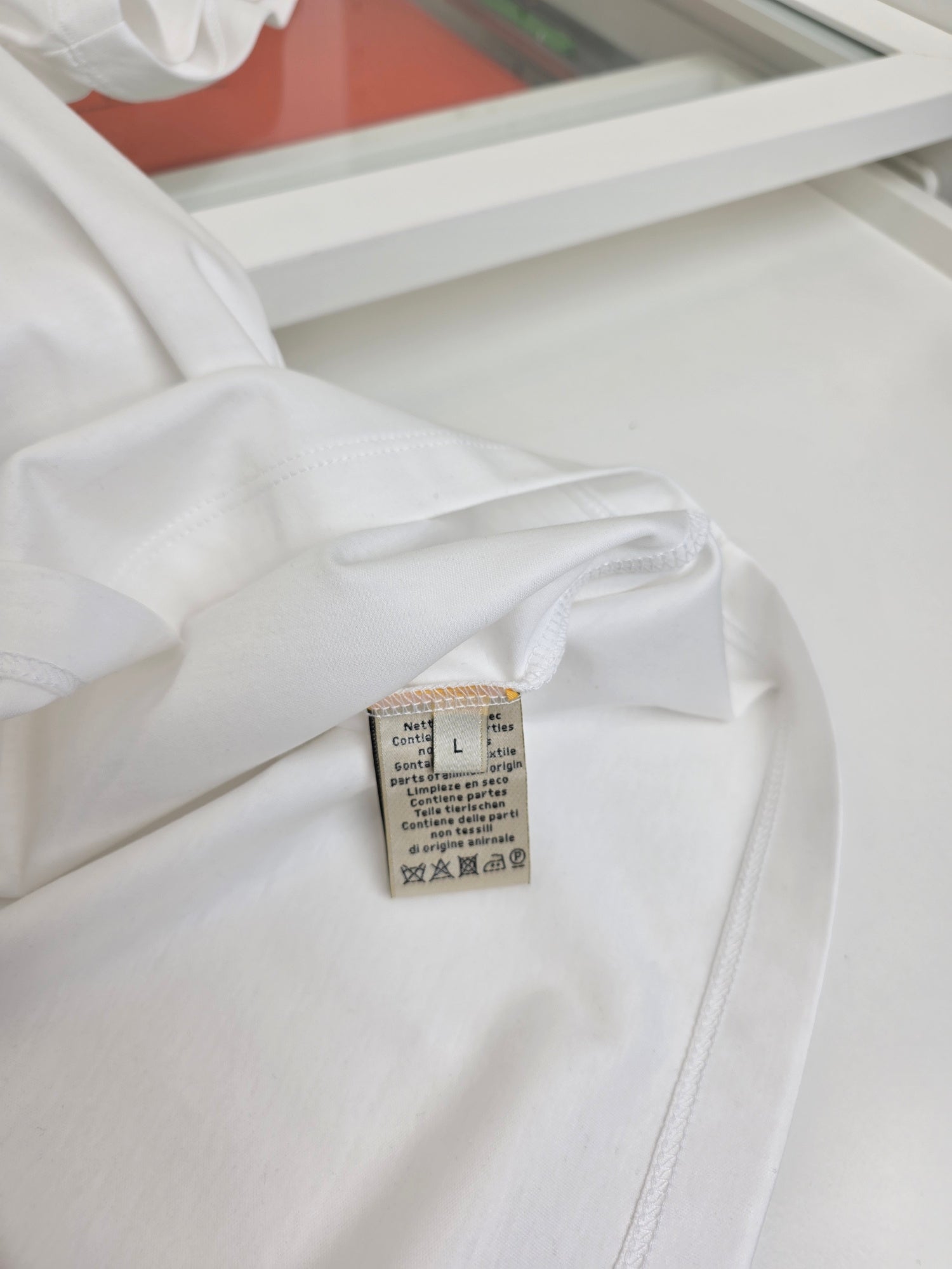 White, Grey and Black T-Shirt - FashionHype.xyz