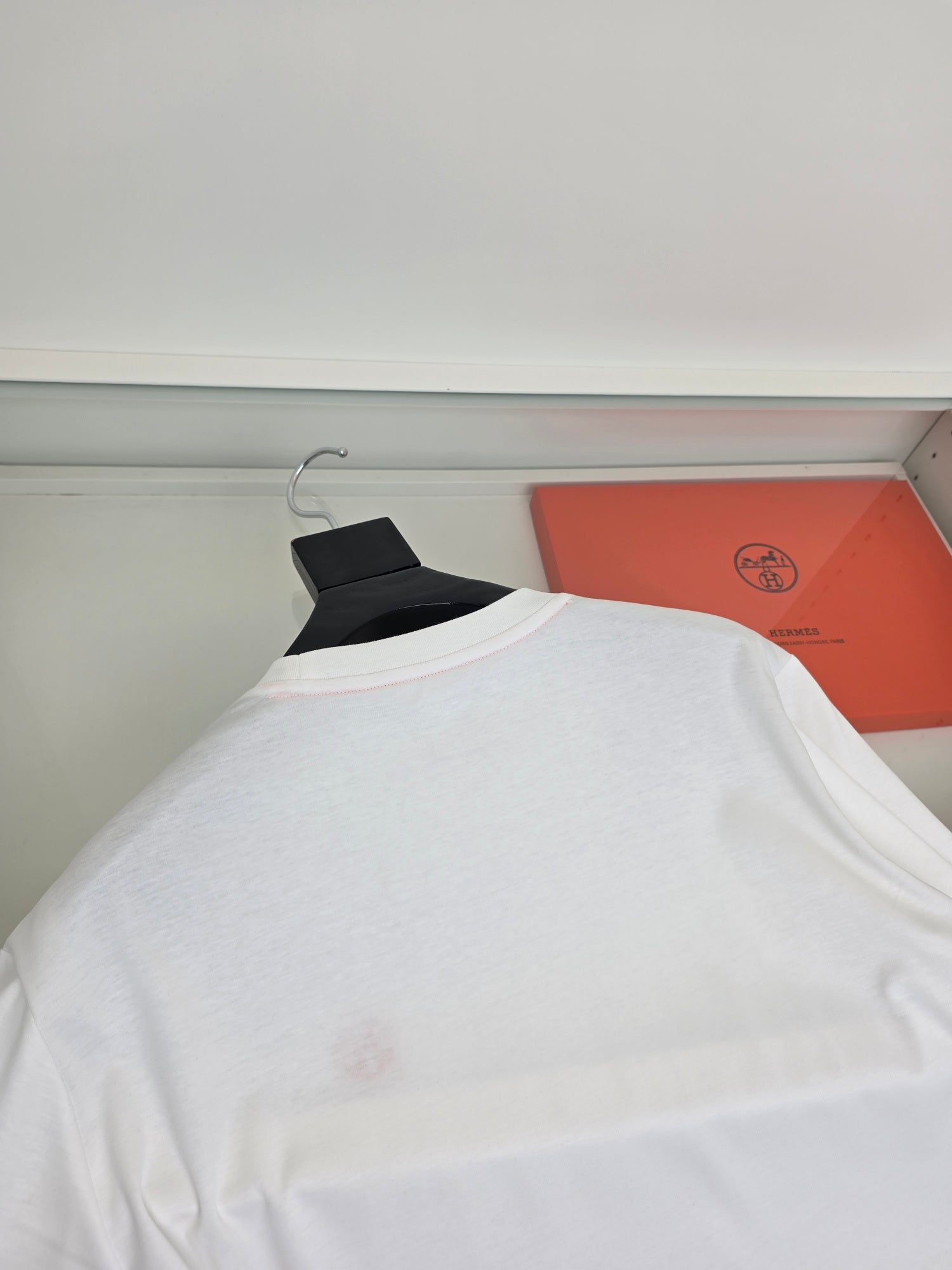 White, Grey and Black T-Shirt - FashionHype.xyz