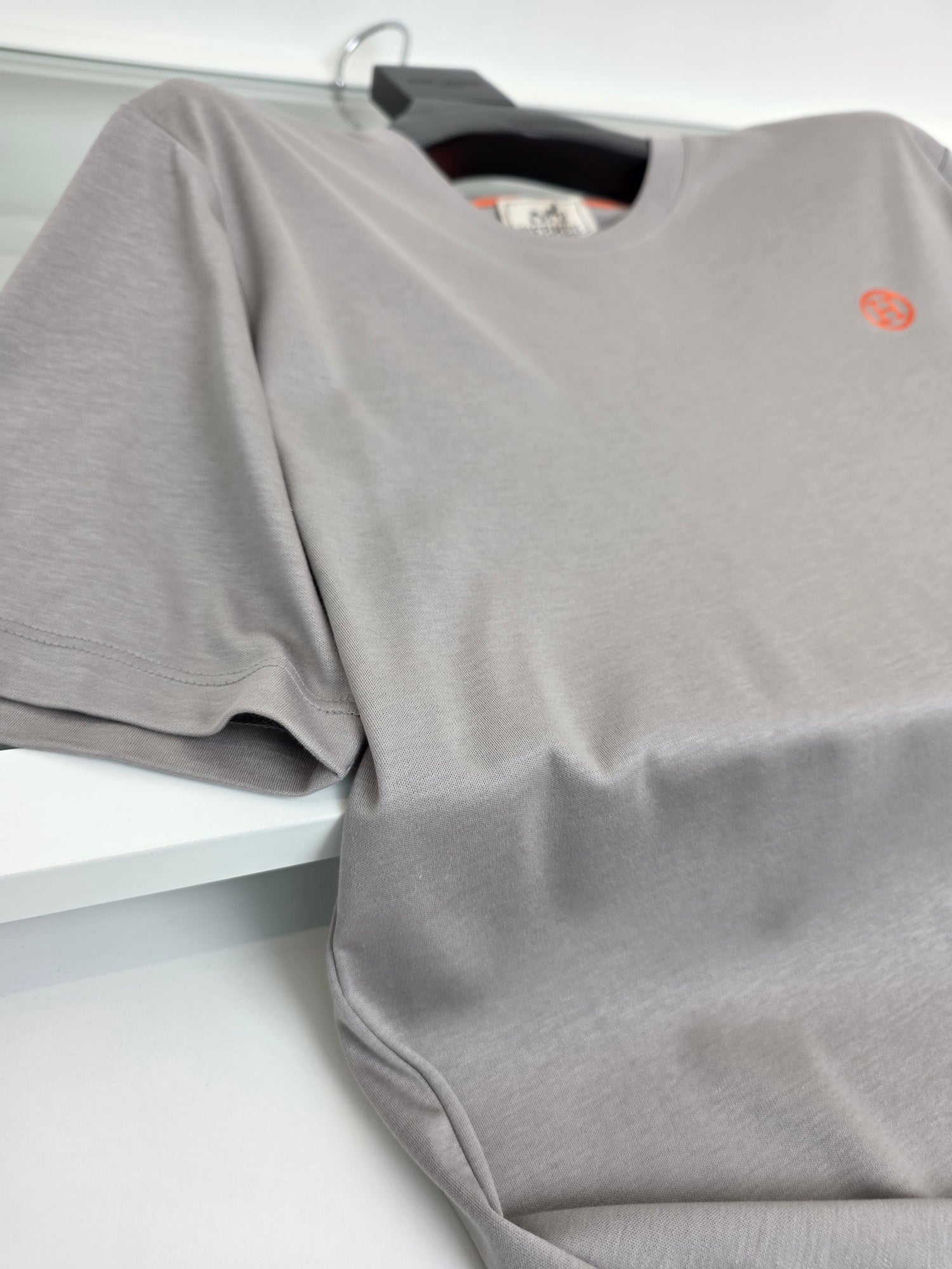White, Grey and Black T-Shirt - FashionHype.xyz