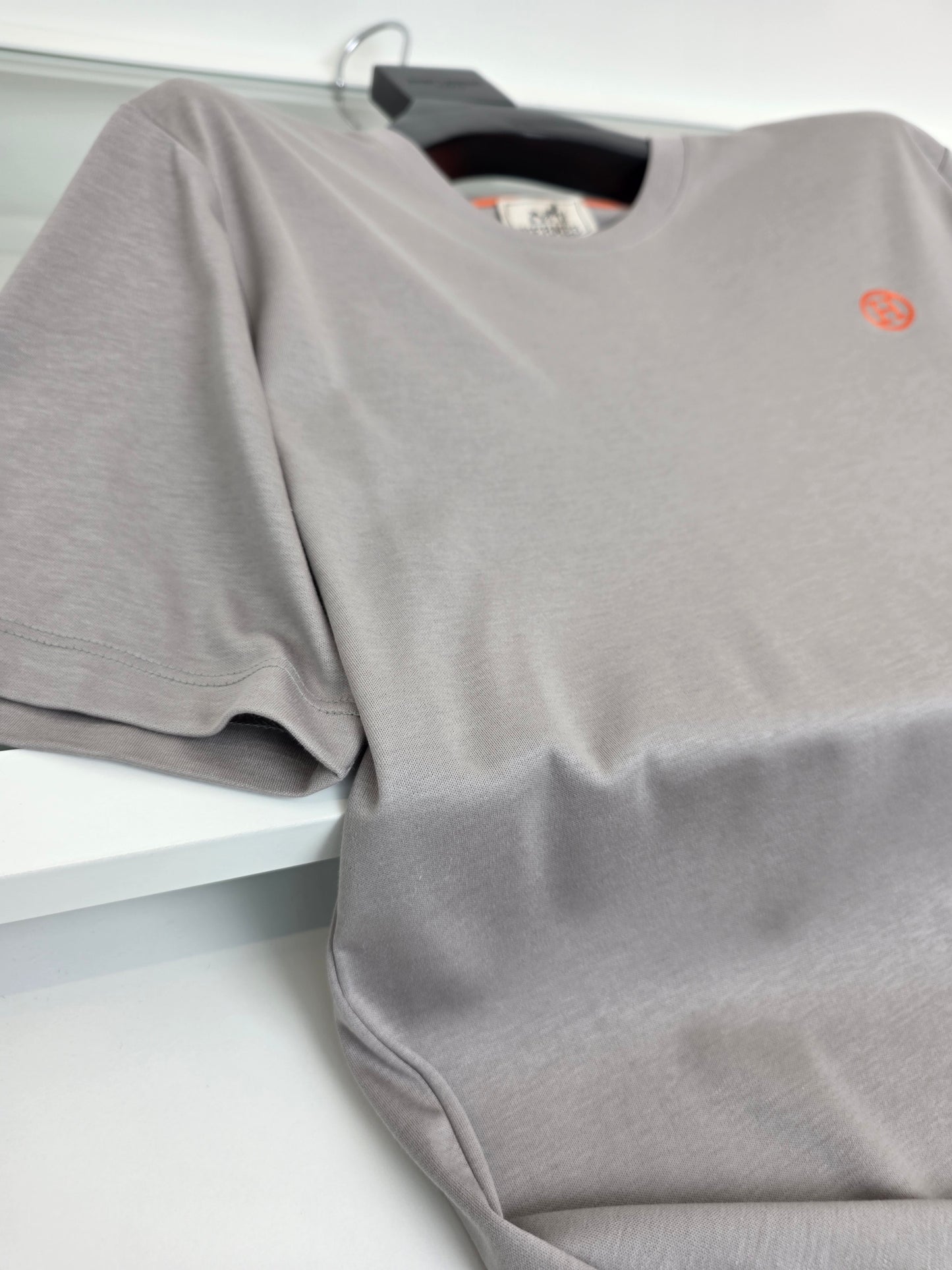 White, Grey and Black T-Shirt - FashionHype.xyz