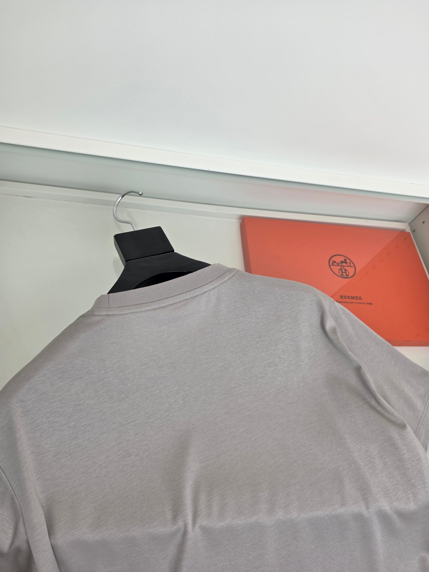 White, Grey and Black T-Shirt - FashionHype.xyz