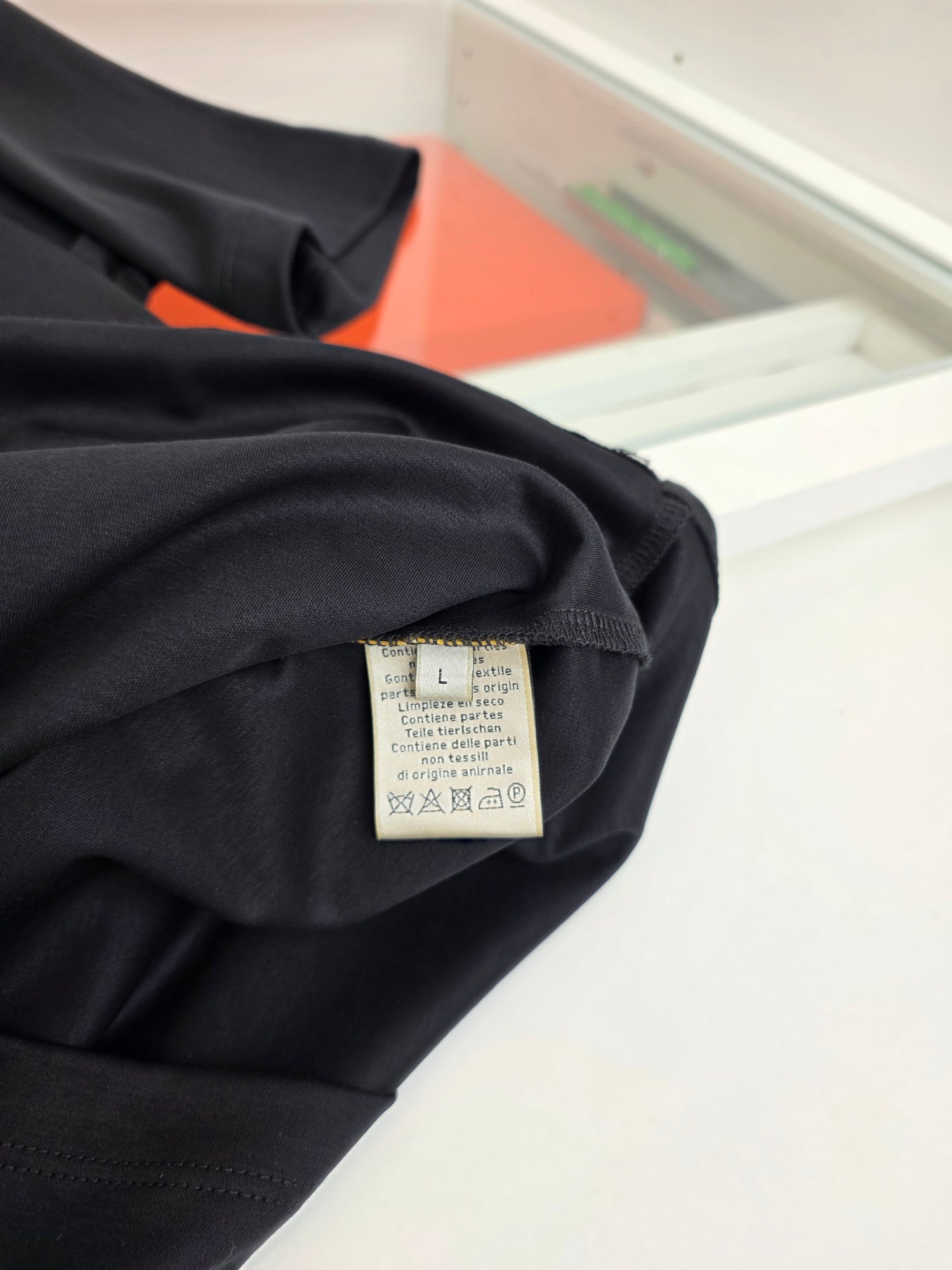 White, Grey and Black T-Shirt - FashionHype.xyz