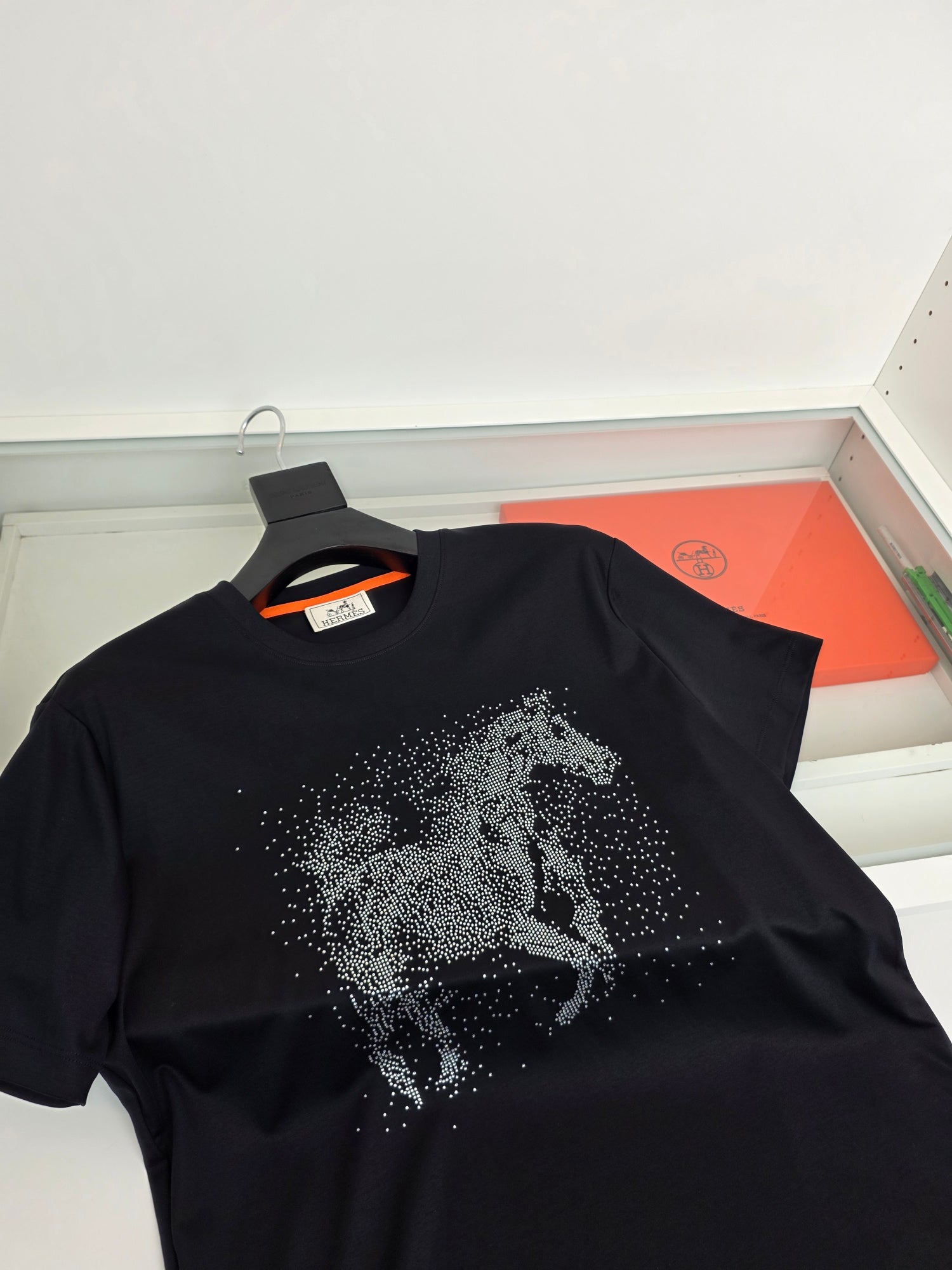 Black, Off-white and White T-Shirt