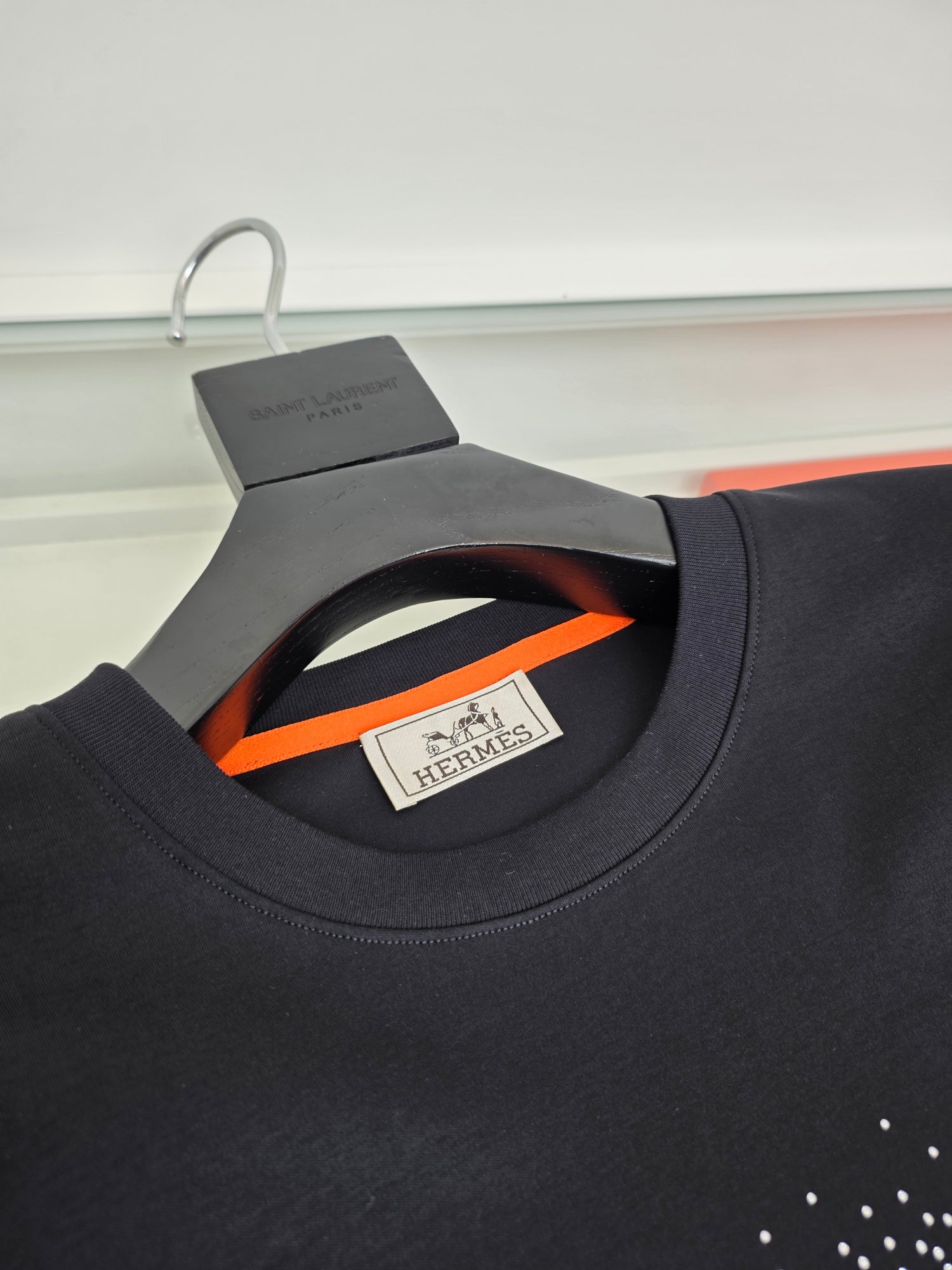 Black, Off-white and White T-Shirt