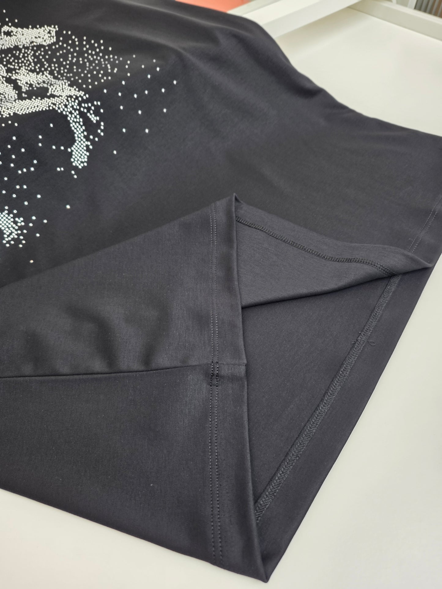 Black, Off-white and White T-Shirt
