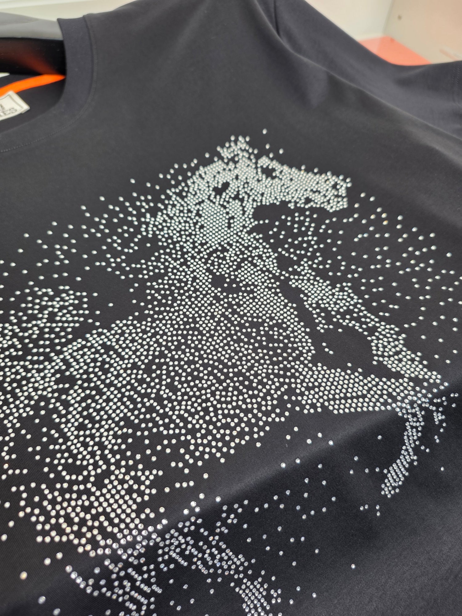 Black, Off-white and White T-Shirt
