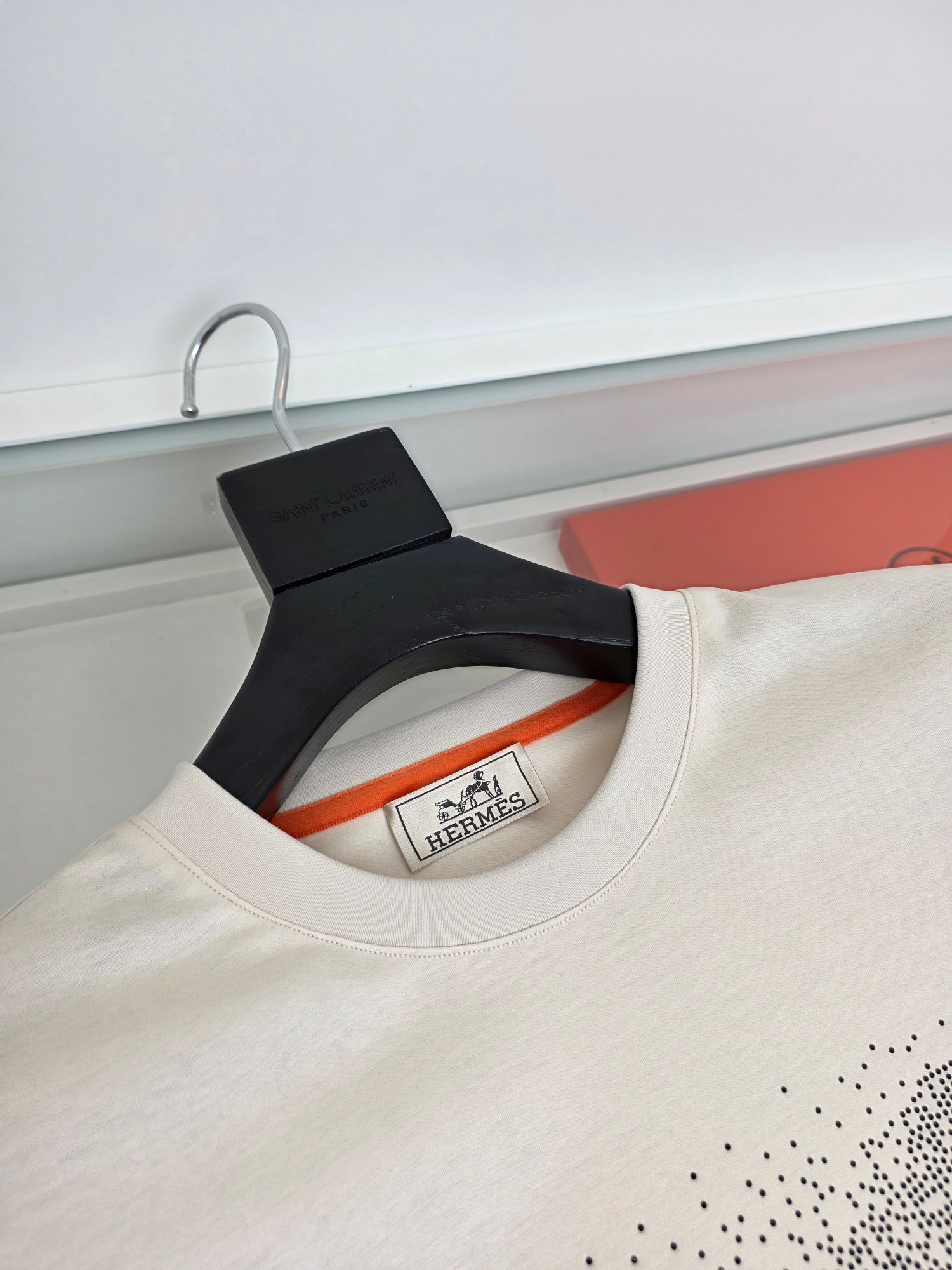 Black, Off-white and White T-Shirt