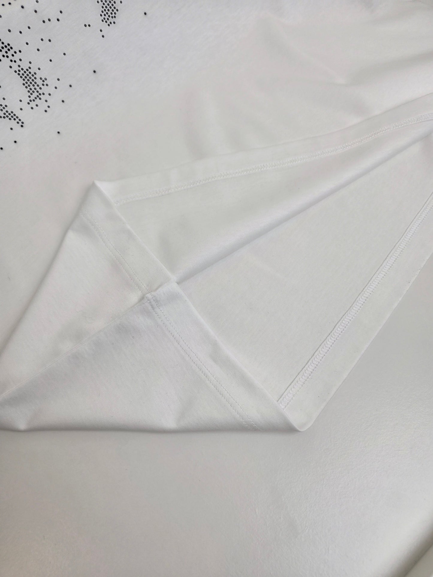Black, Off-white and White T-Shirt