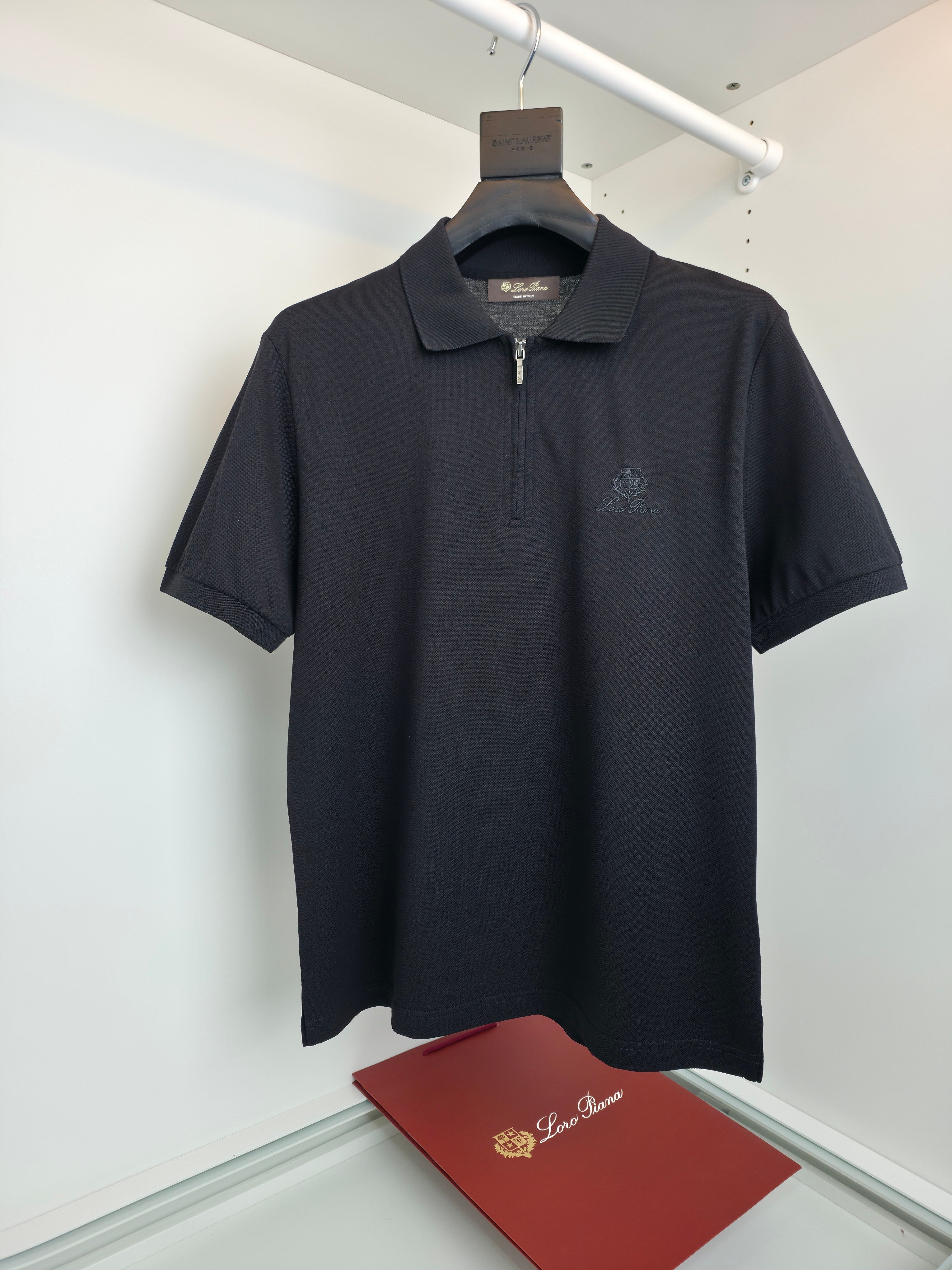 Black, Blue and Brown Polo