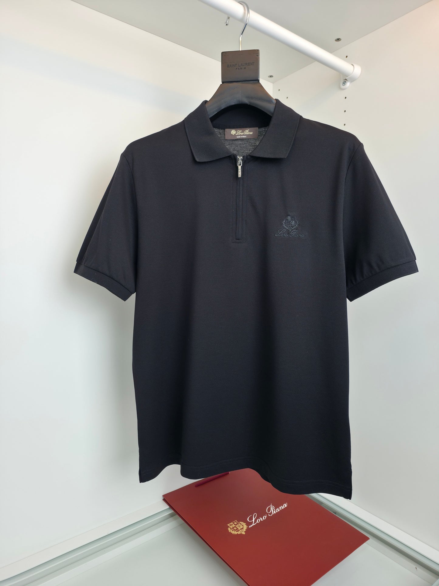 Black, Blue and Brown Polo