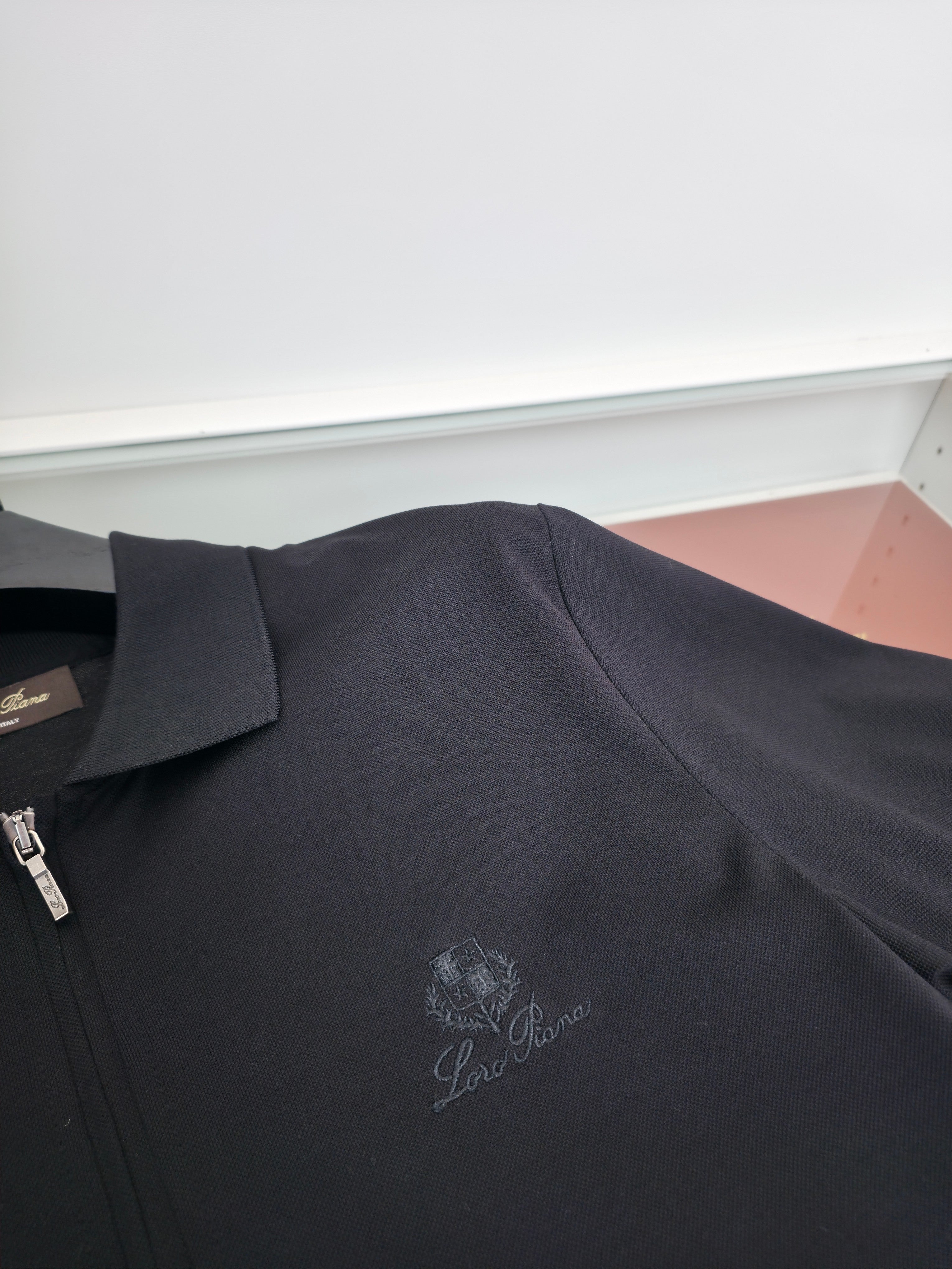 Black, Blue and Brown Polo