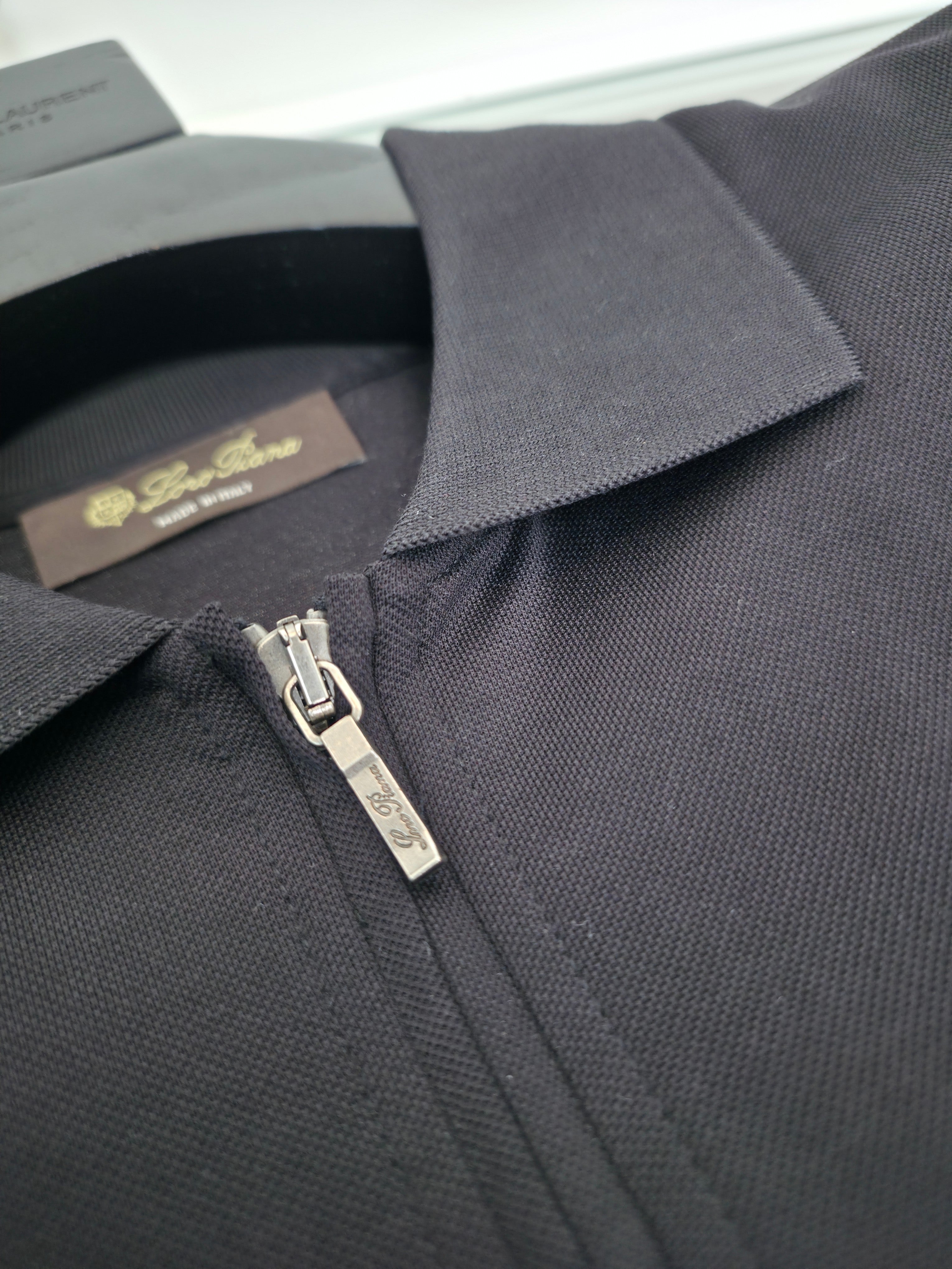 Black, Blue and Brown Polo