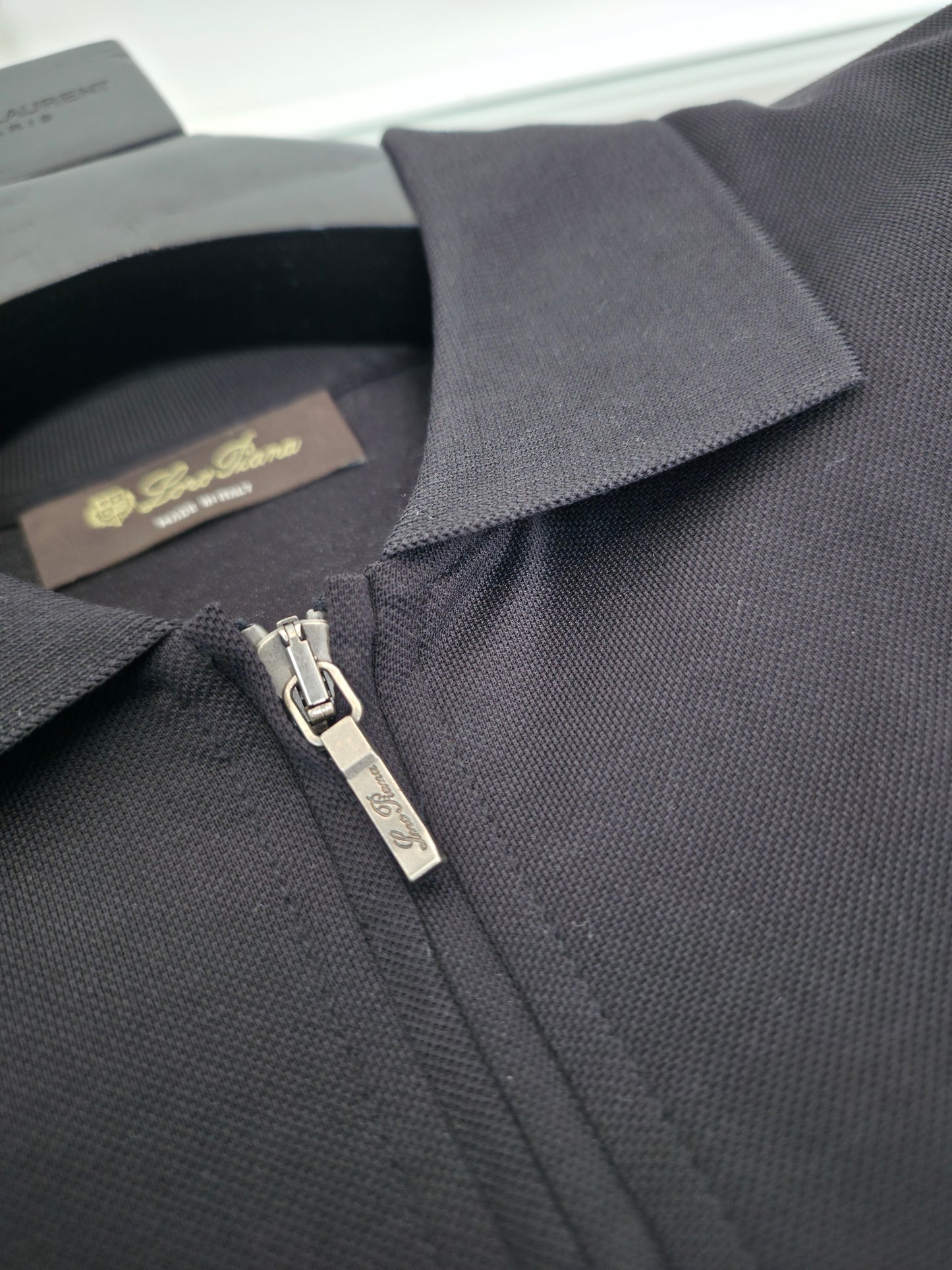 Black, Blue and Brown Polo