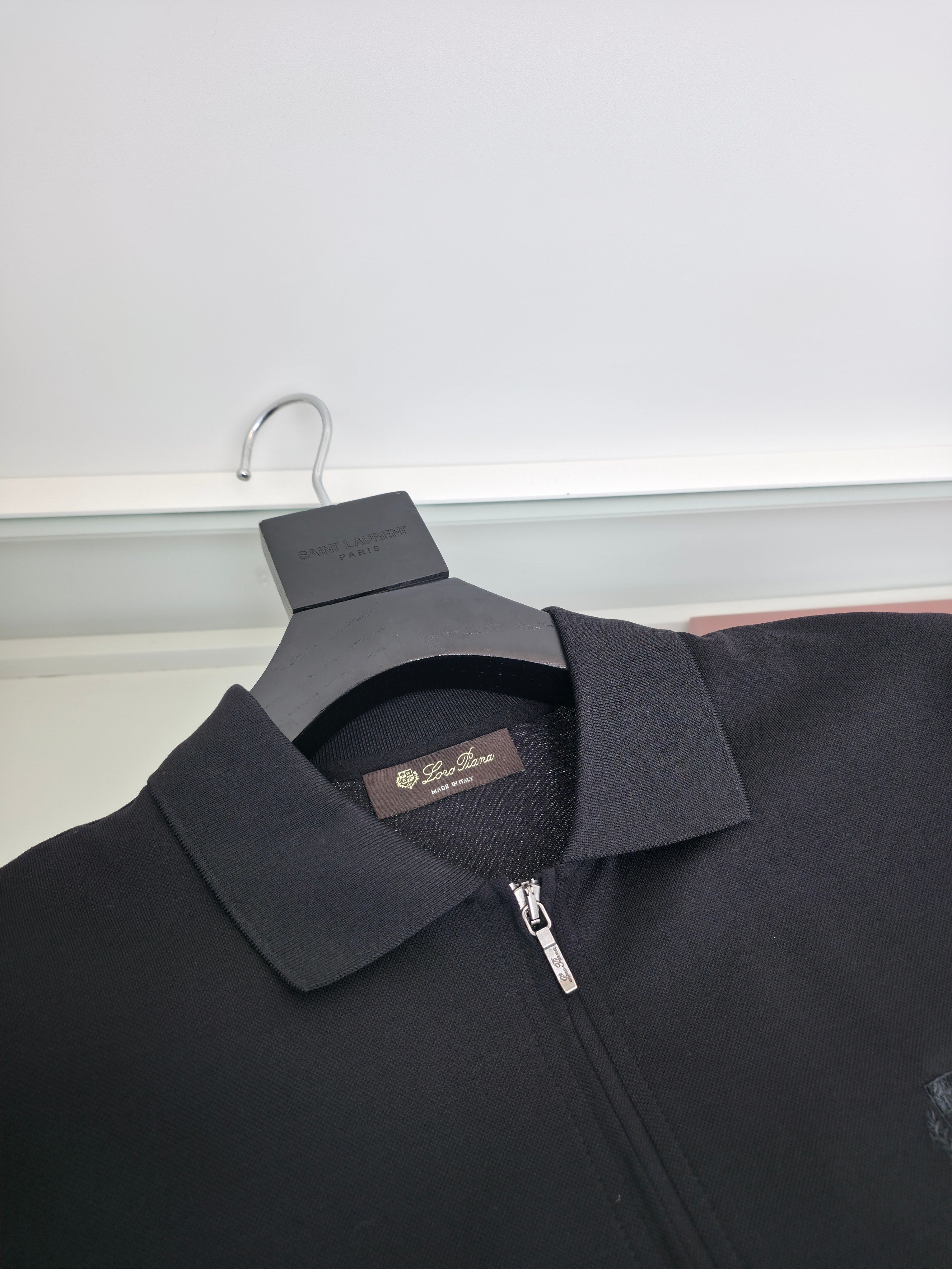 Black, Blue and Brown Polo
