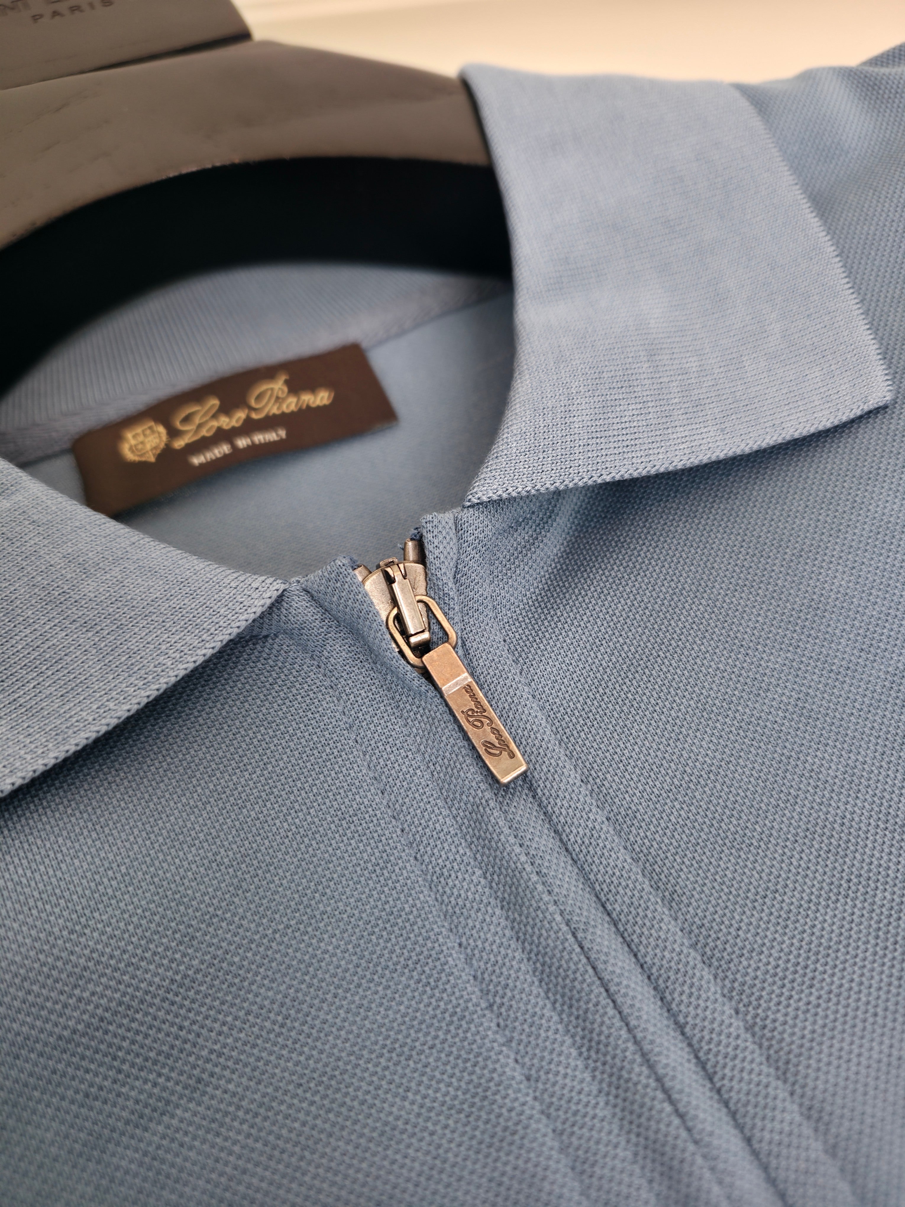 Black, Blue and Brown Polo