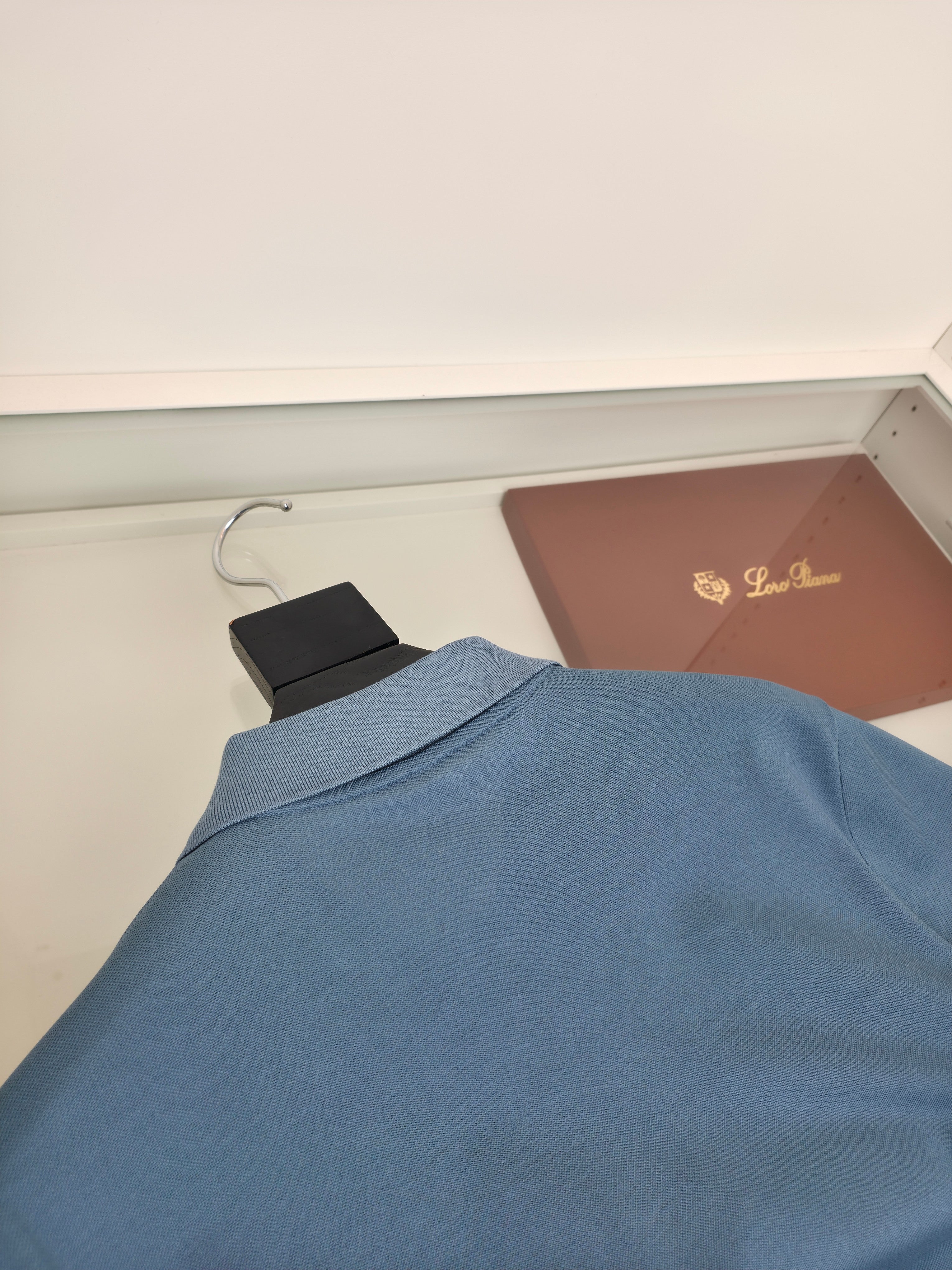 Black, Blue and Brown Polo