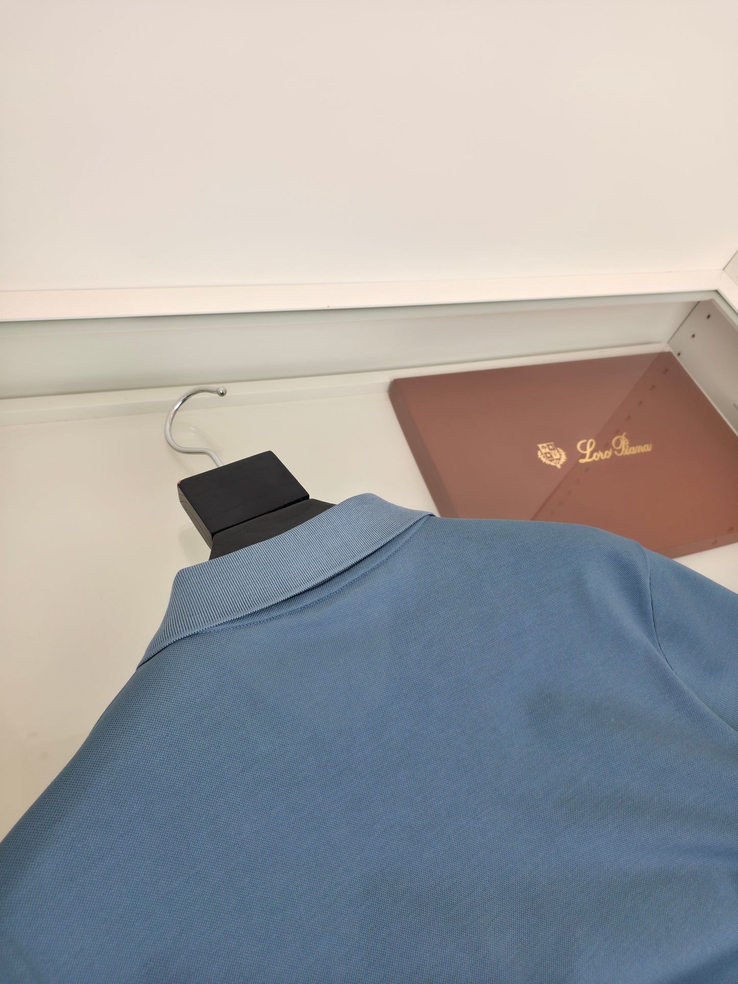 Black, Blue and Brown Polo