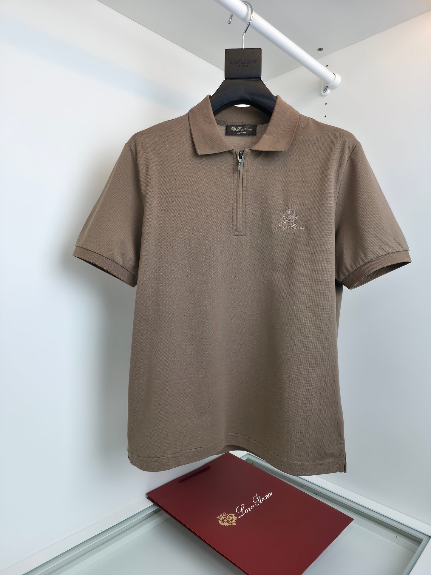 Black, Blue and Brown Polo
