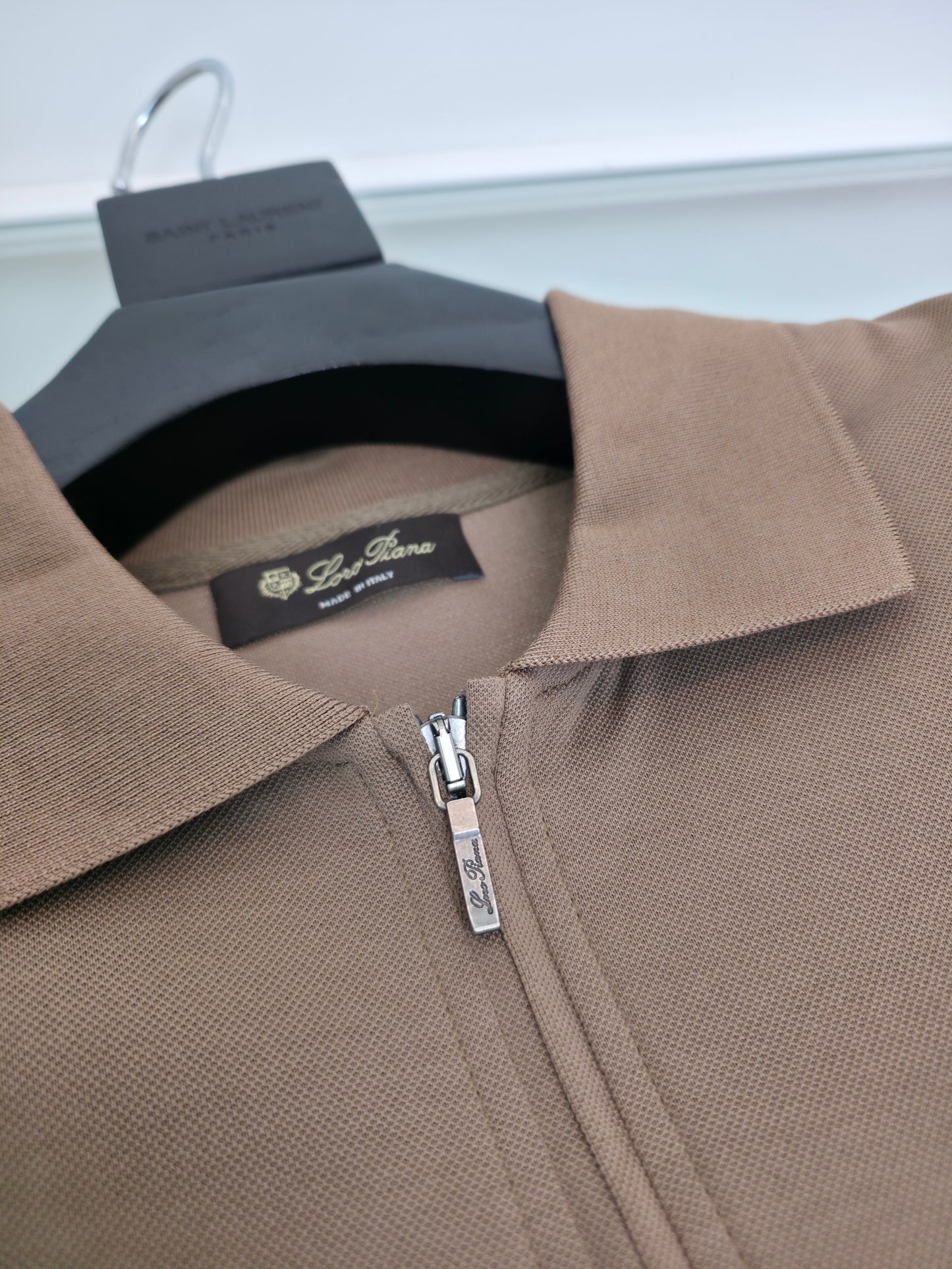 Black, Blue and Brown Polo