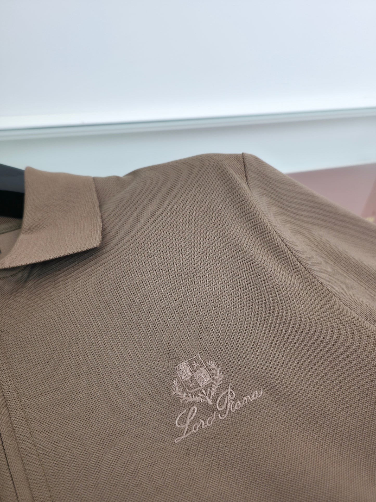 Black, Blue and Brown Polo