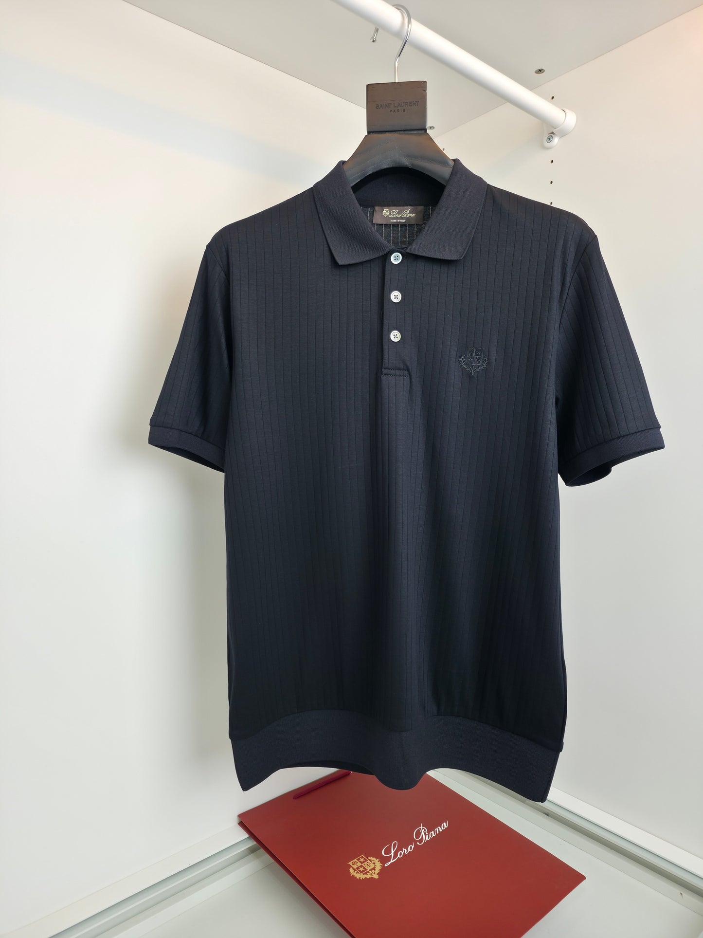 Black and White Polo