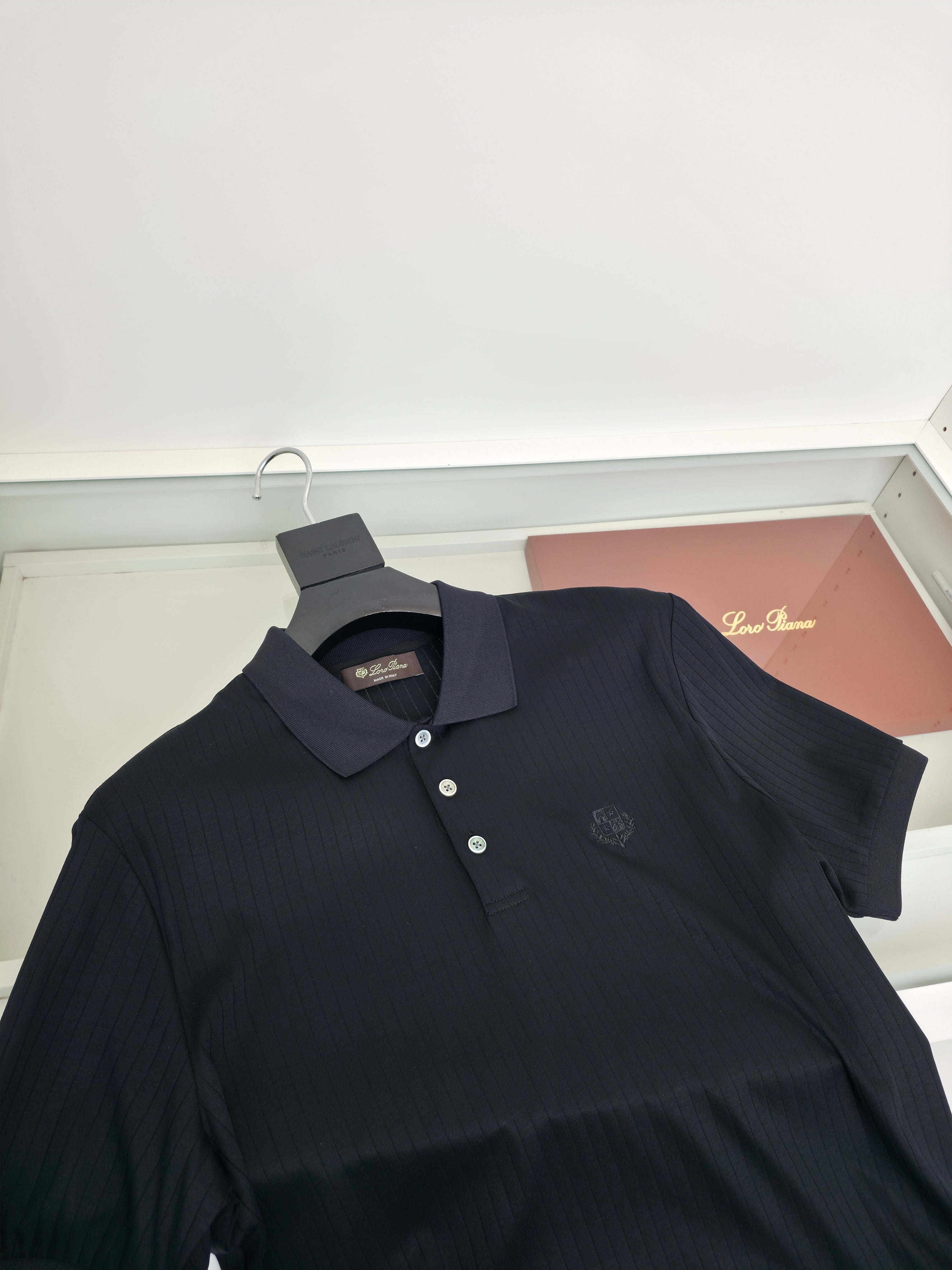 Black and White Polo