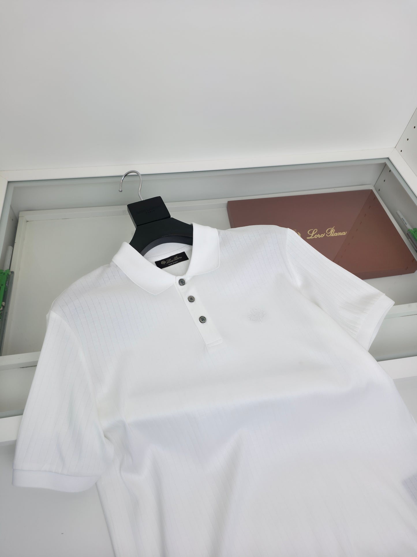 Black and White Polo