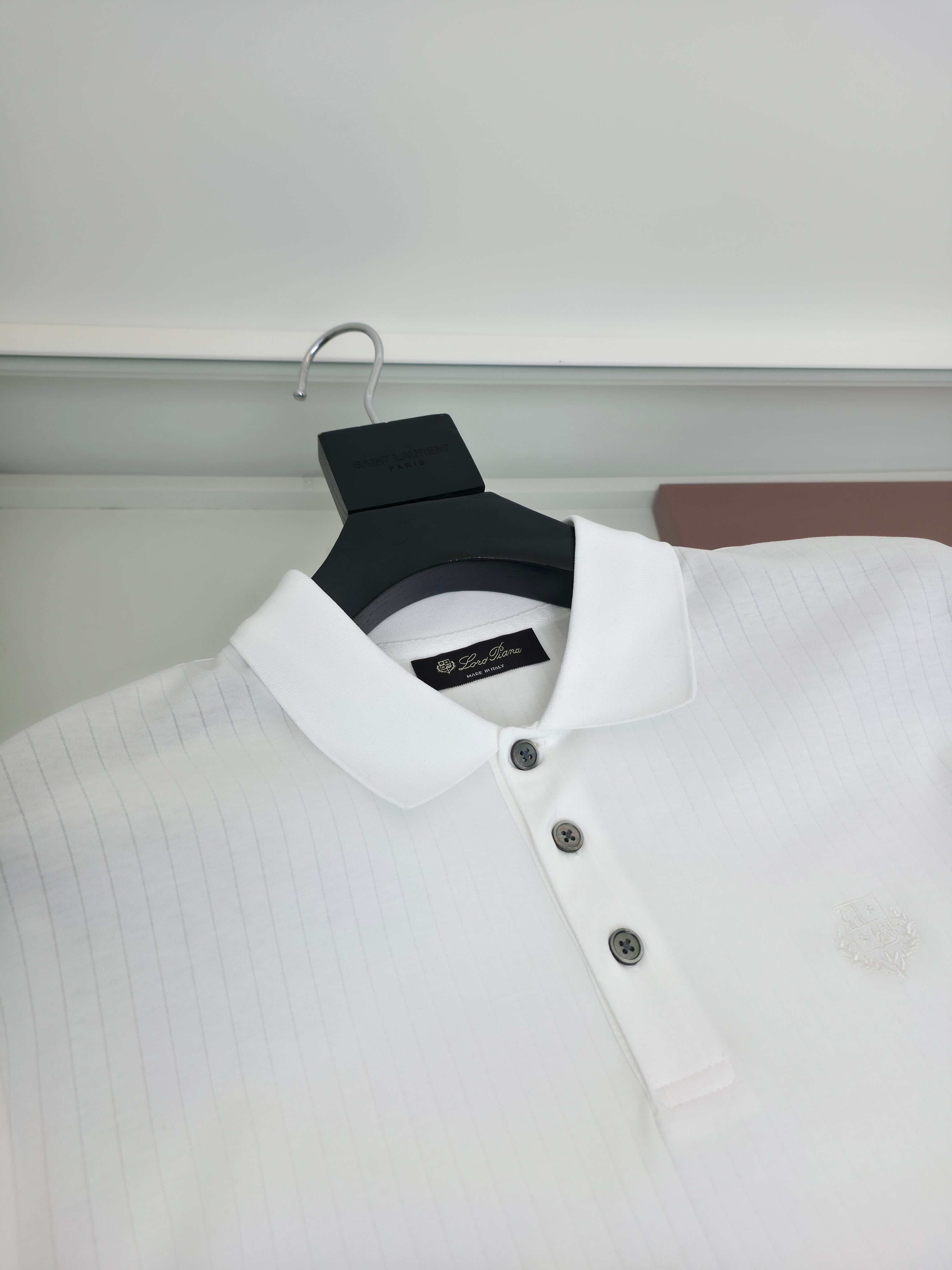 Black and White Polo