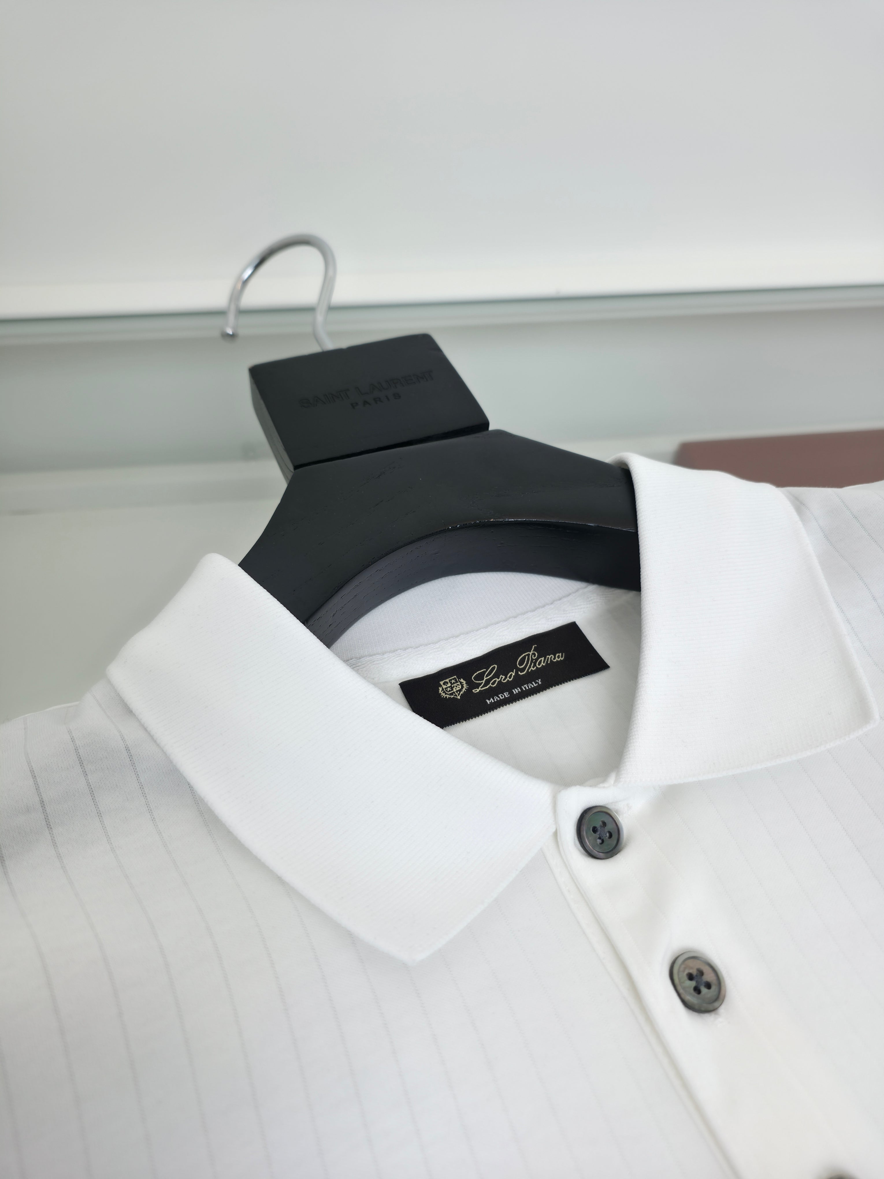 Black and White Polo