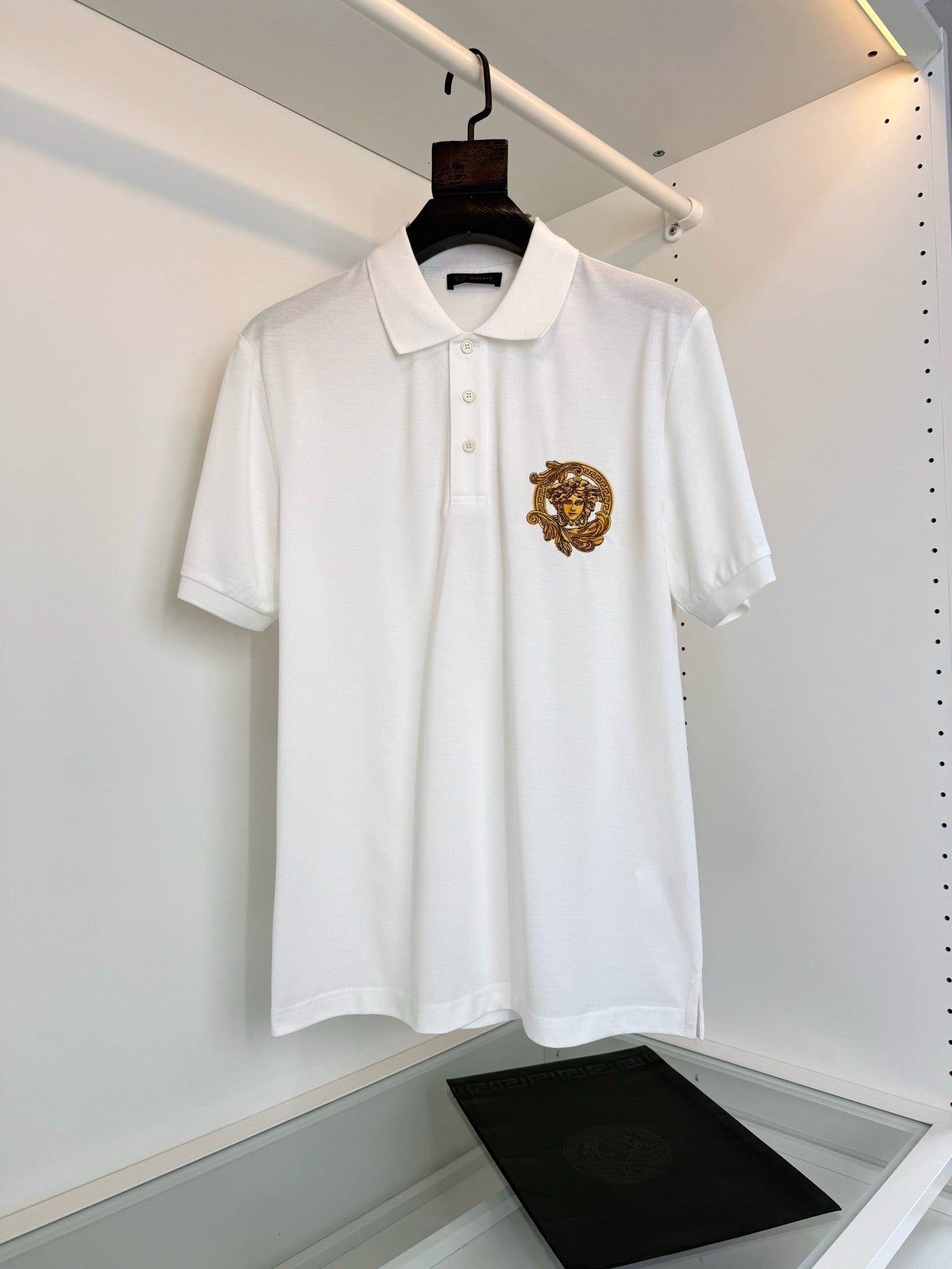 Black and White Polo