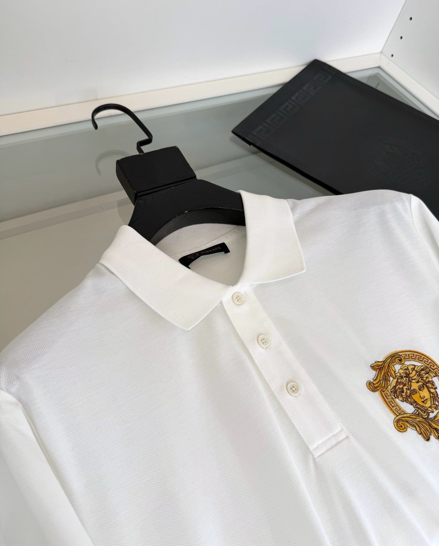 Black and White Polo