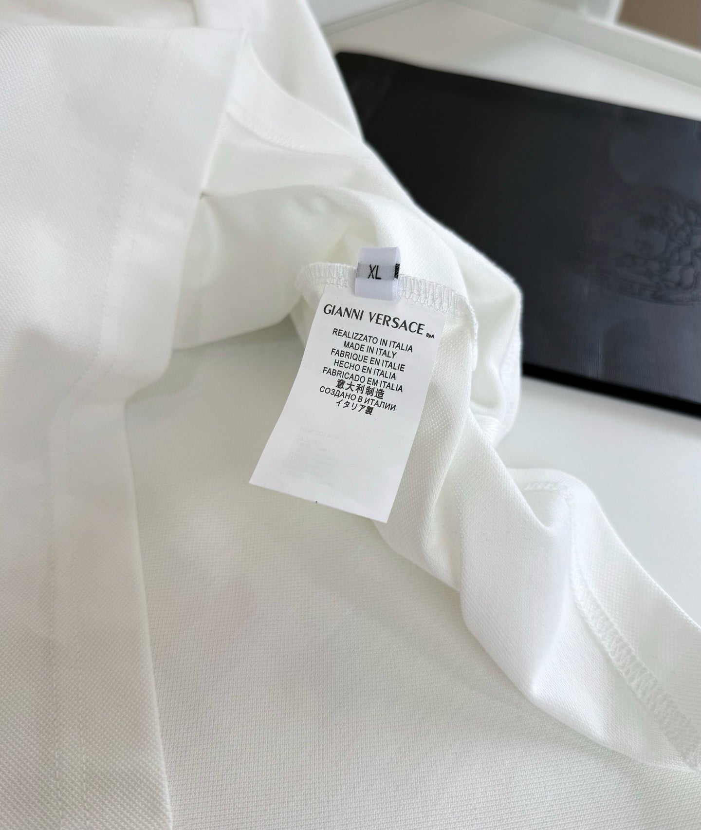 Black and White Polo