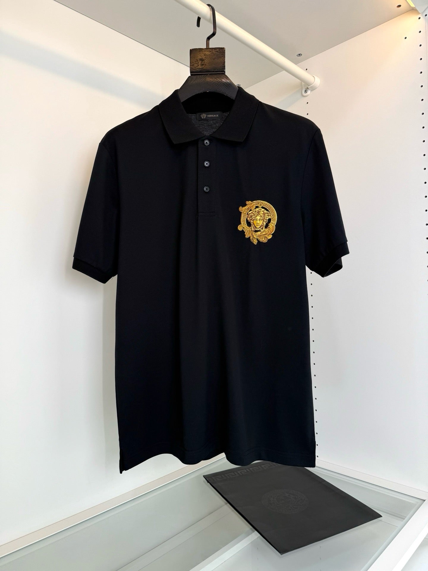 Black and White Polo
