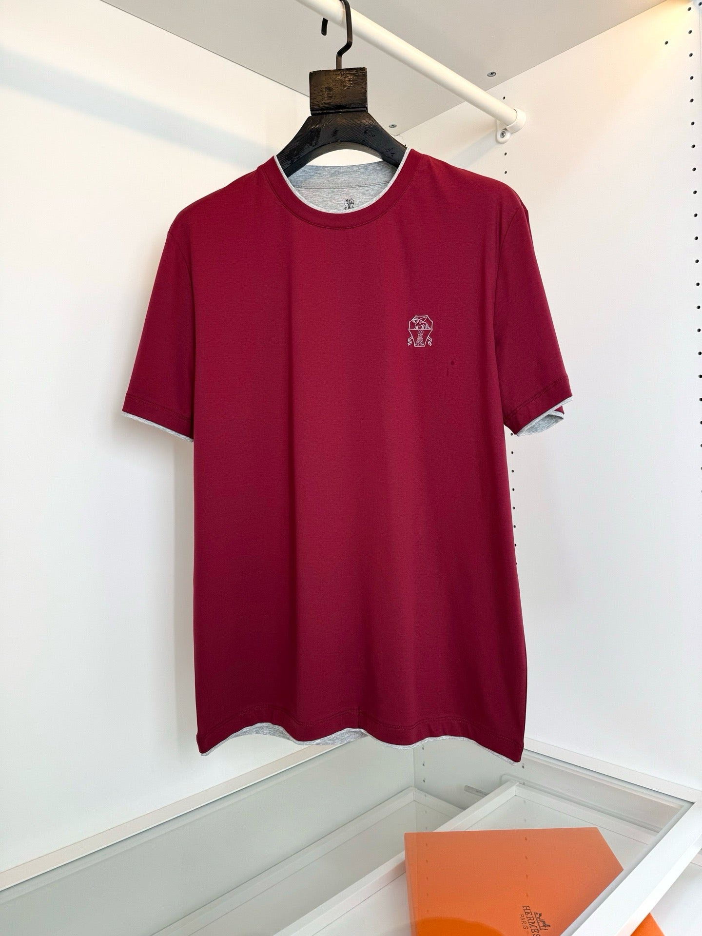 Black, Red, Blue and White T-Shirt