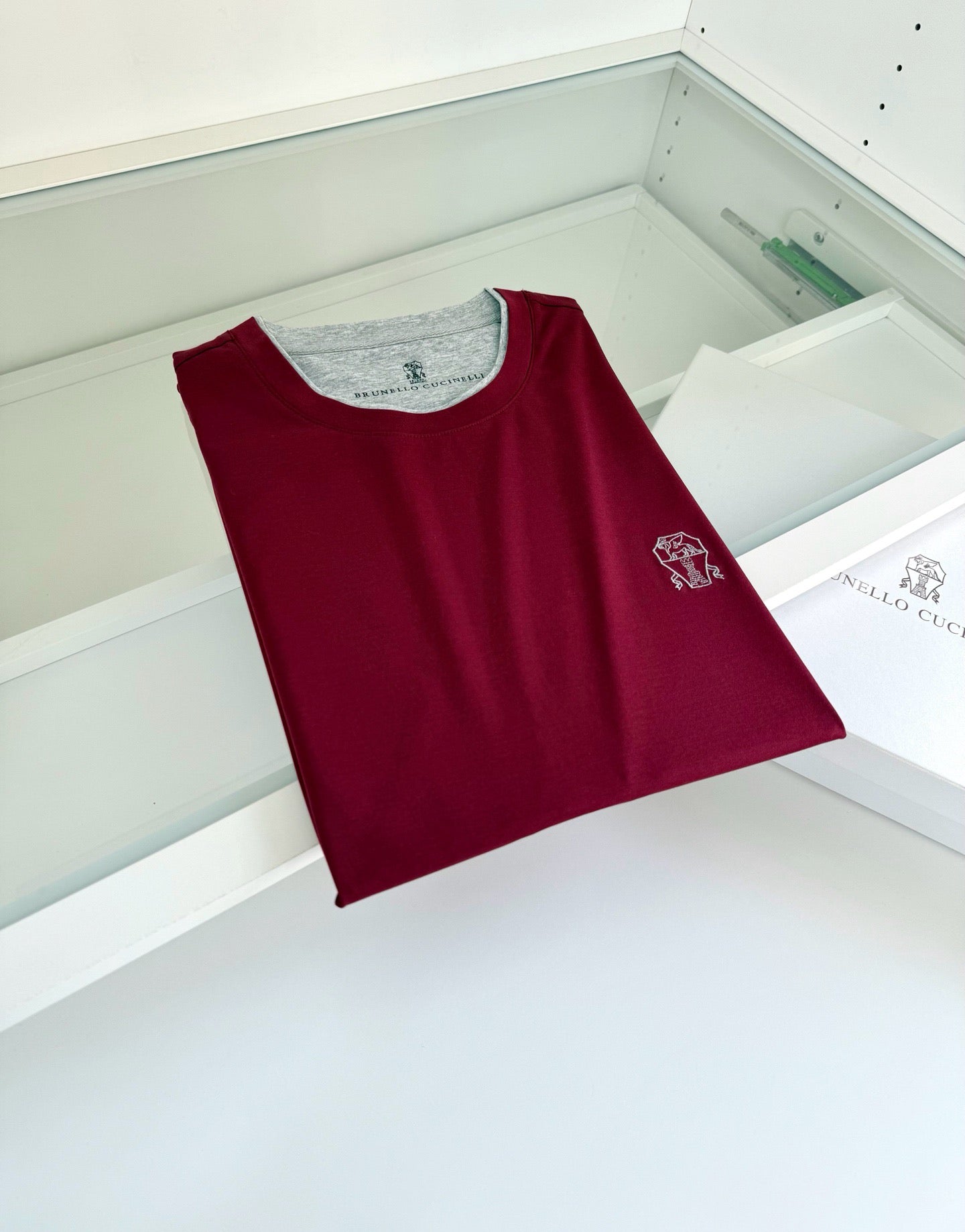 Black, Red, Blue and White T-Shirt