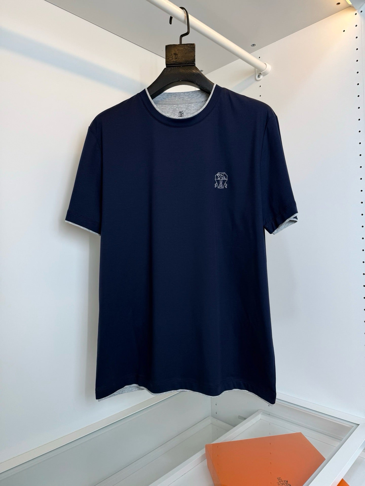 Black, Red, Blue and White T-Shirt