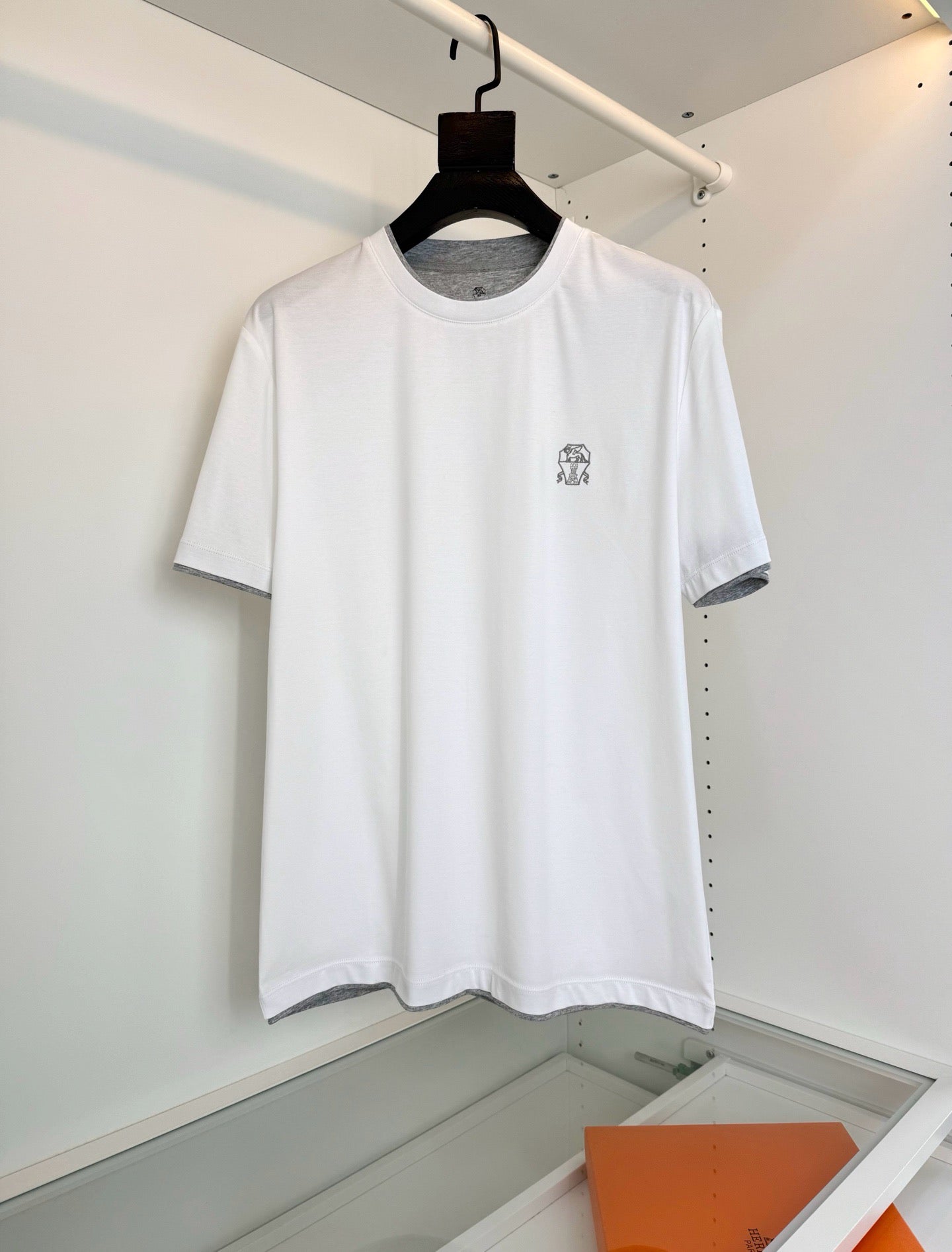 Black, Red, Blue and White T-Shirt
