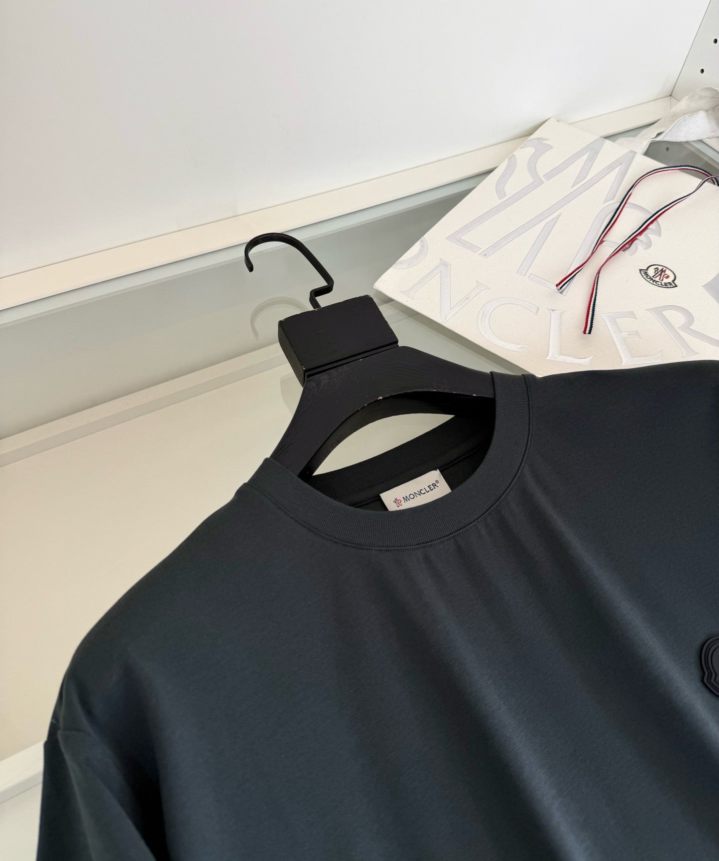 Black, Orange and White T-Shirt - FashionHype.xyz