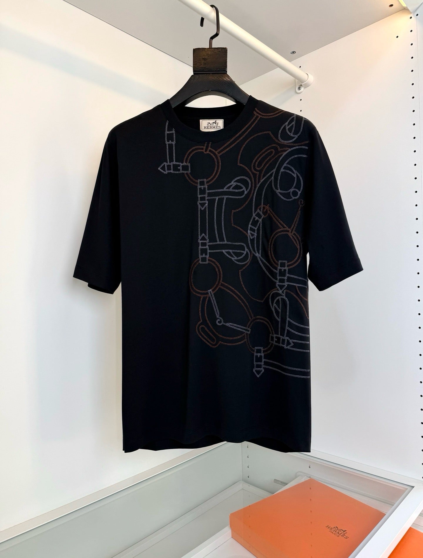 Black, Grey and White T-Shirt