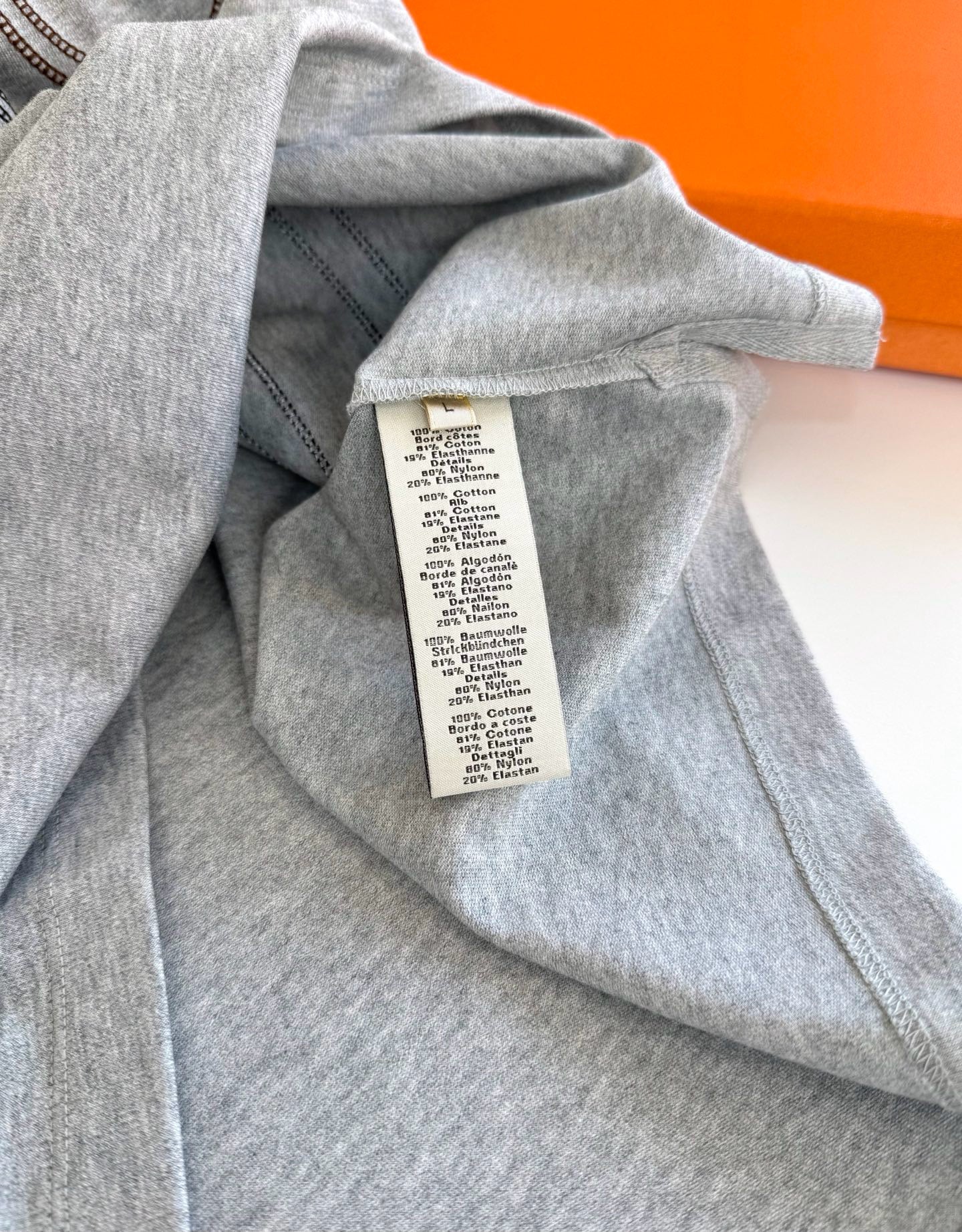 Black, Grey and White T-Shirt