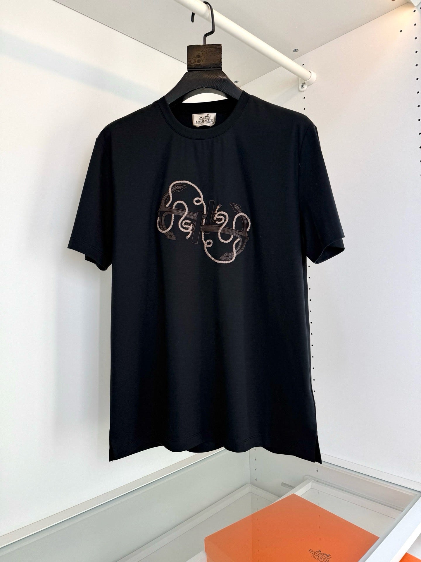 Black, Grey and White T-Shirt