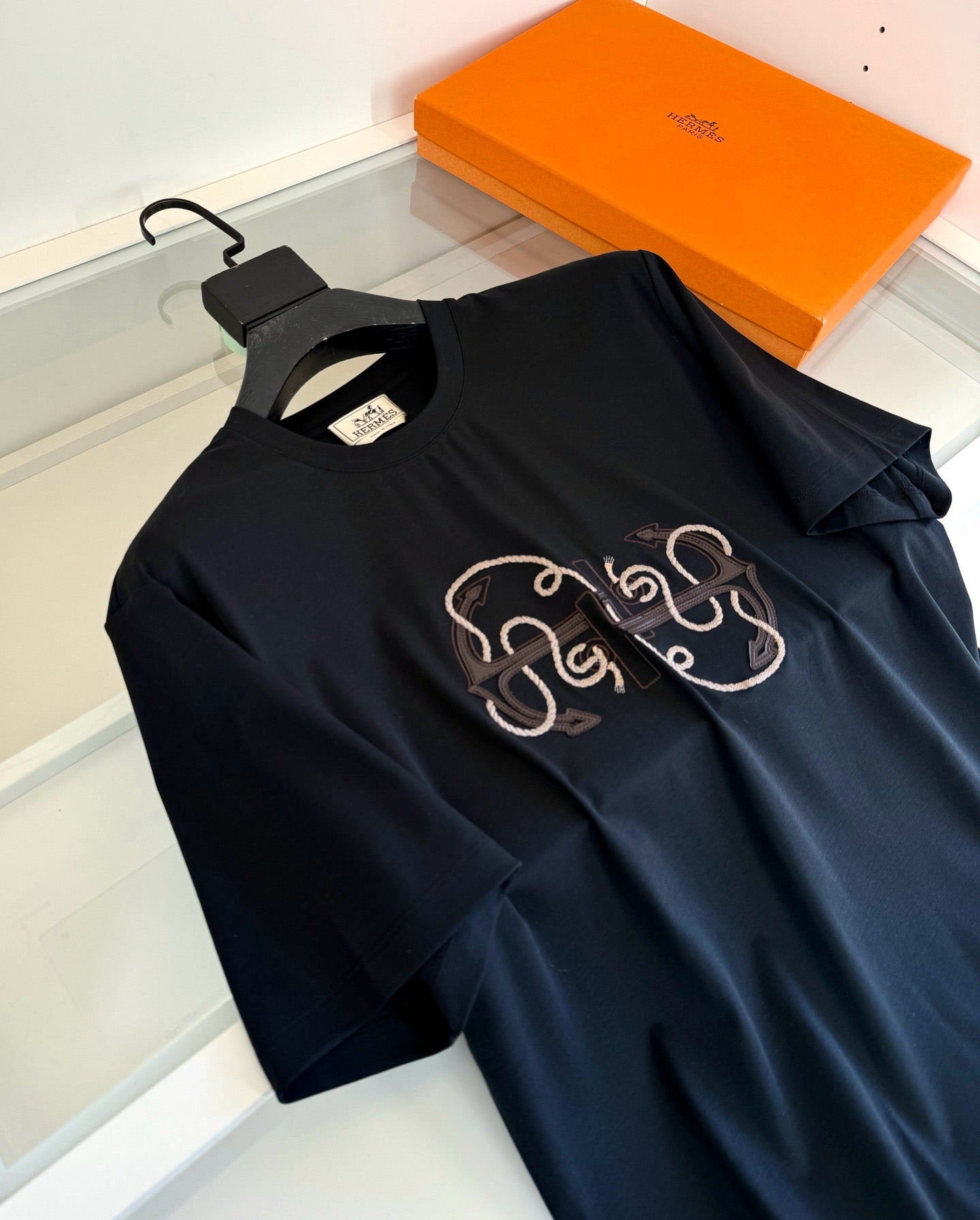 Black, Grey and White T-Shirt