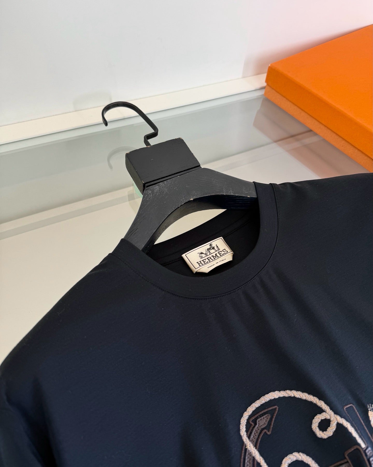 Black, Grey and White T-Shirt