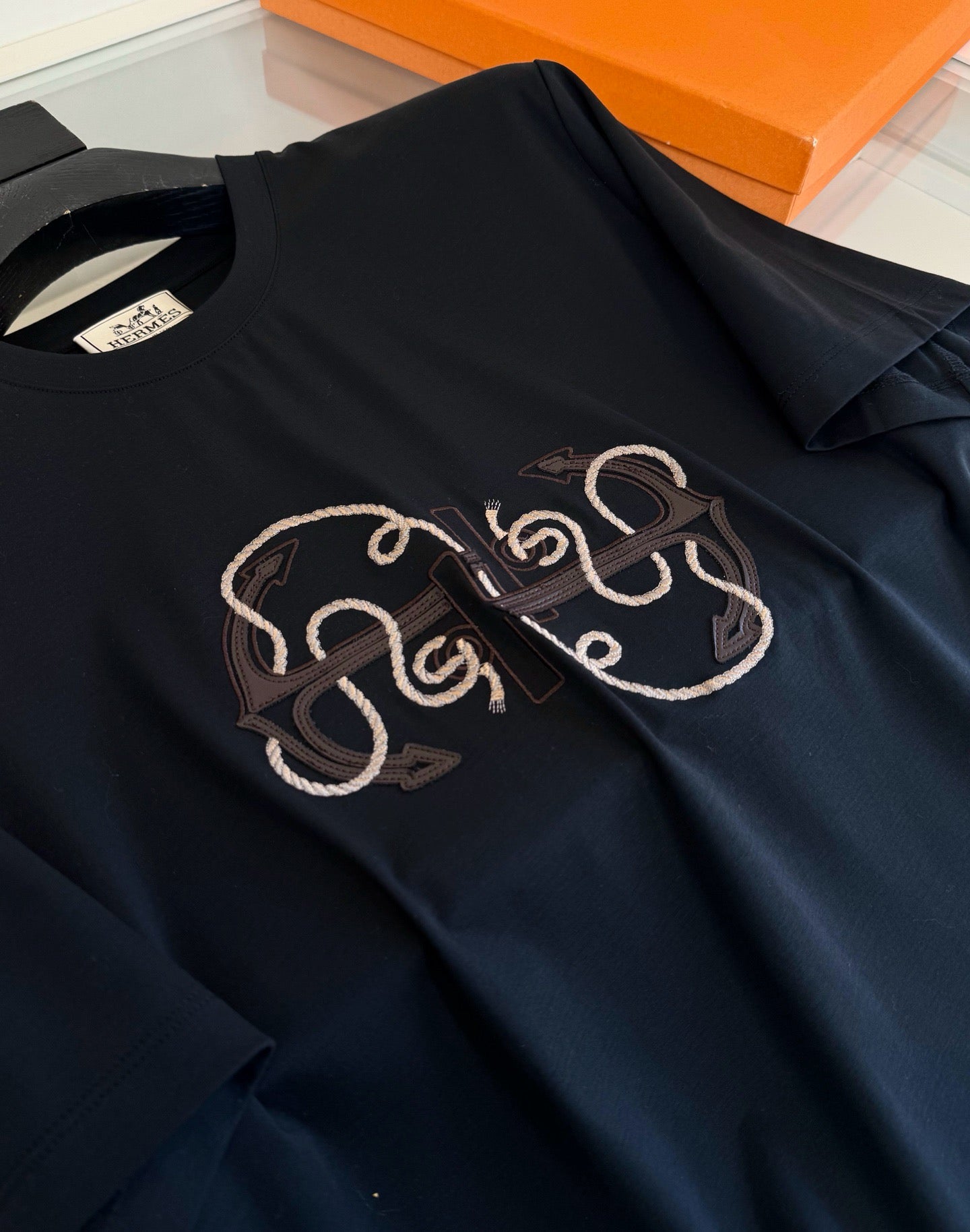 Black, Grey and White T-Shirt