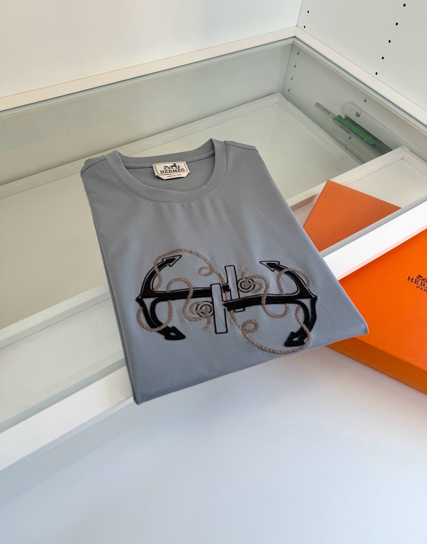 Black, Grey and White T-Shirt