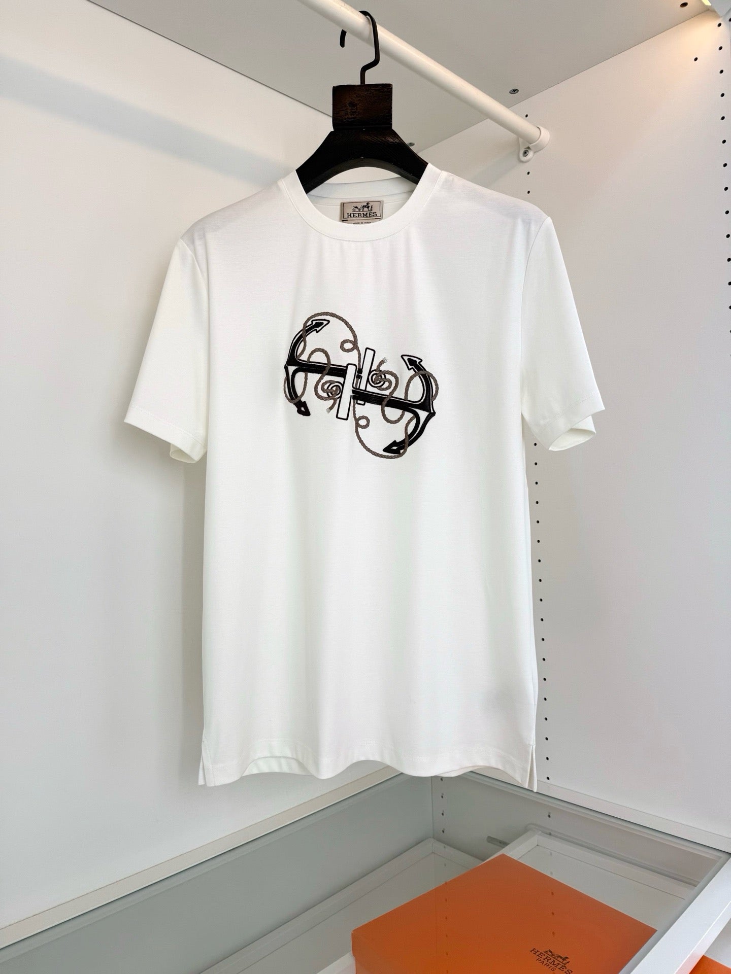 Black, Grey and White T-Shirt